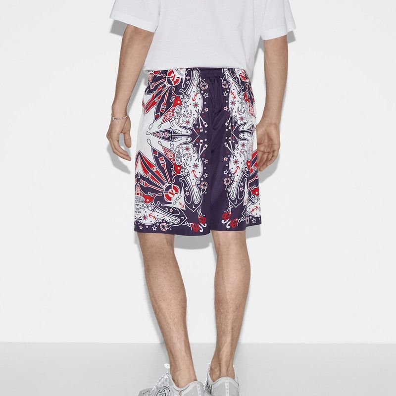Gucci o1loc1c1225 790976 Bandana Print Swim Short in Multicolor Size US 28 / EU 44 - 7 Thumbnail