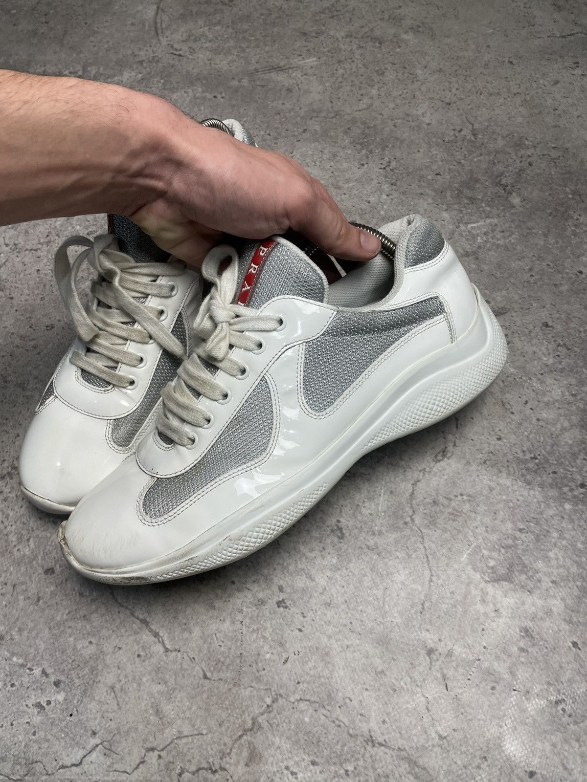 Prada Prada Americas Cup Sneakers Size US 9 / EU 42 - 5 Thumbnail