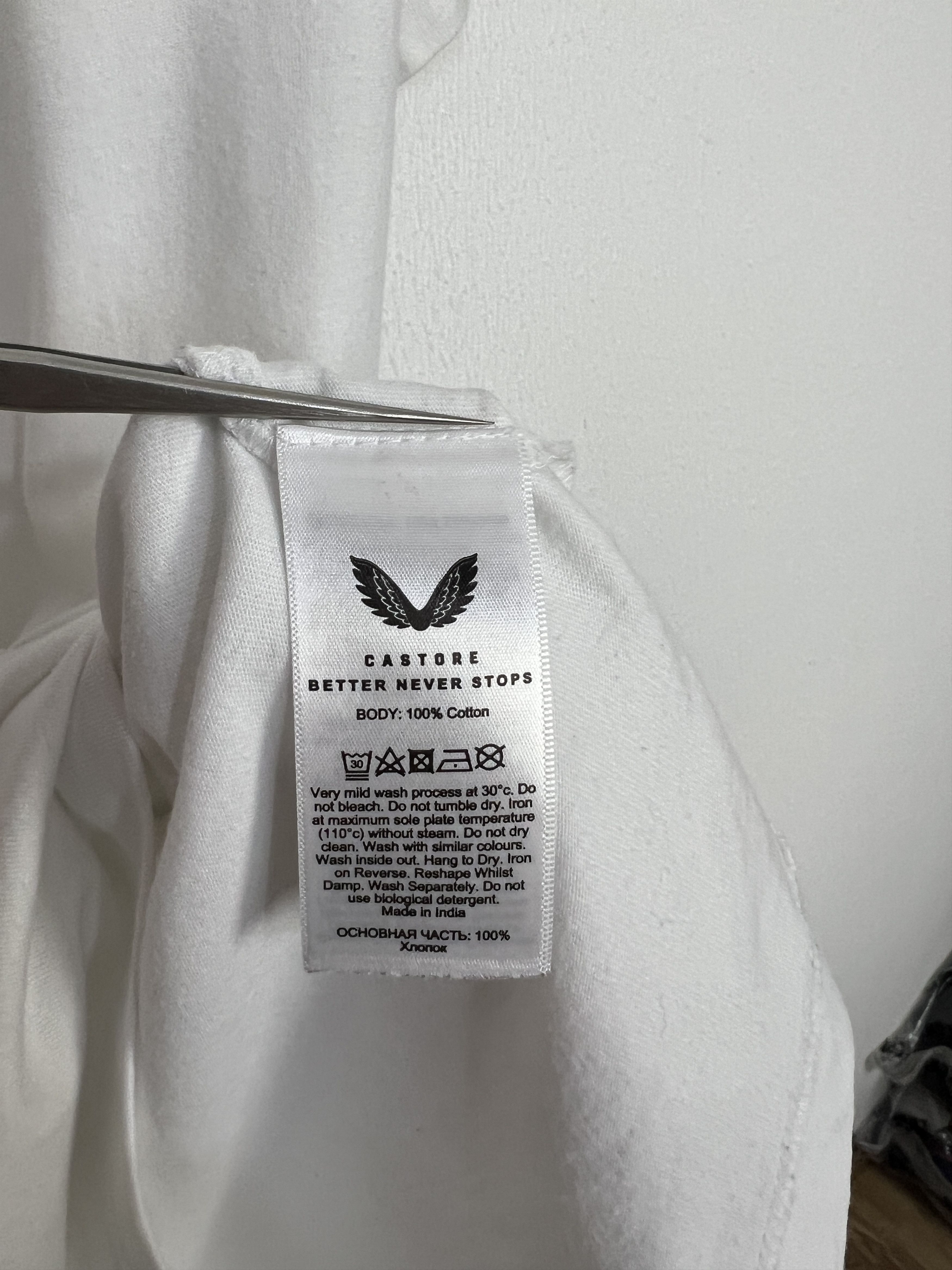 Castore Harlequins Castore Rugby Union White Train Shirt Mens Jersey Size US XL / EU 56 / 4 - 8 Thumbnail