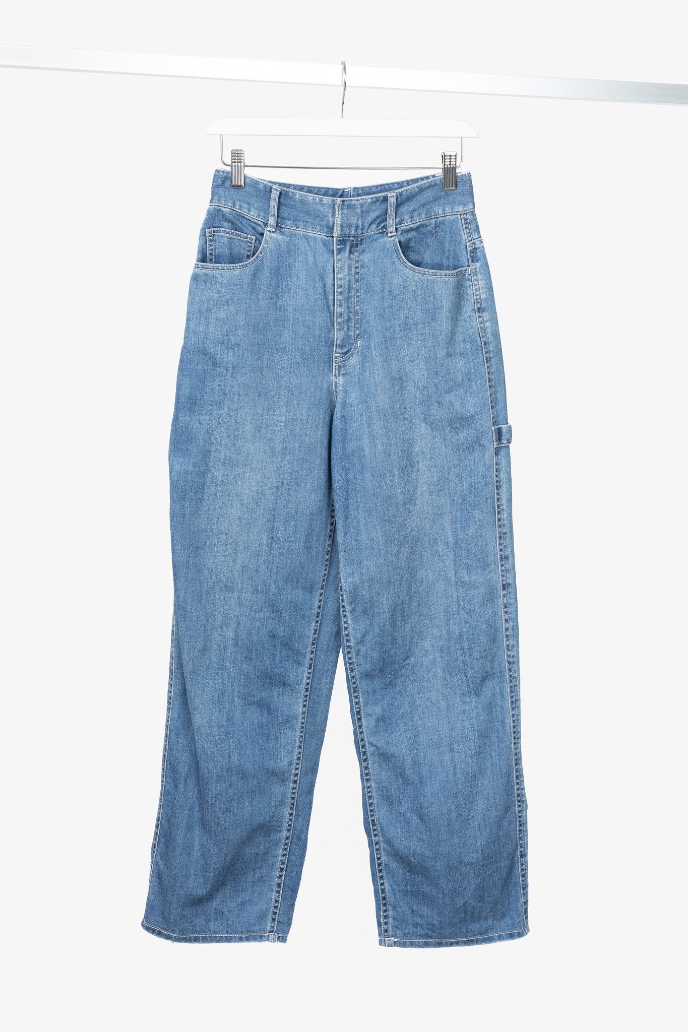 Tibi Tibi Blue Spring-Weight Carpenter Jeans Size 24" / US 00 / IT 34 - 1 Thumbnail