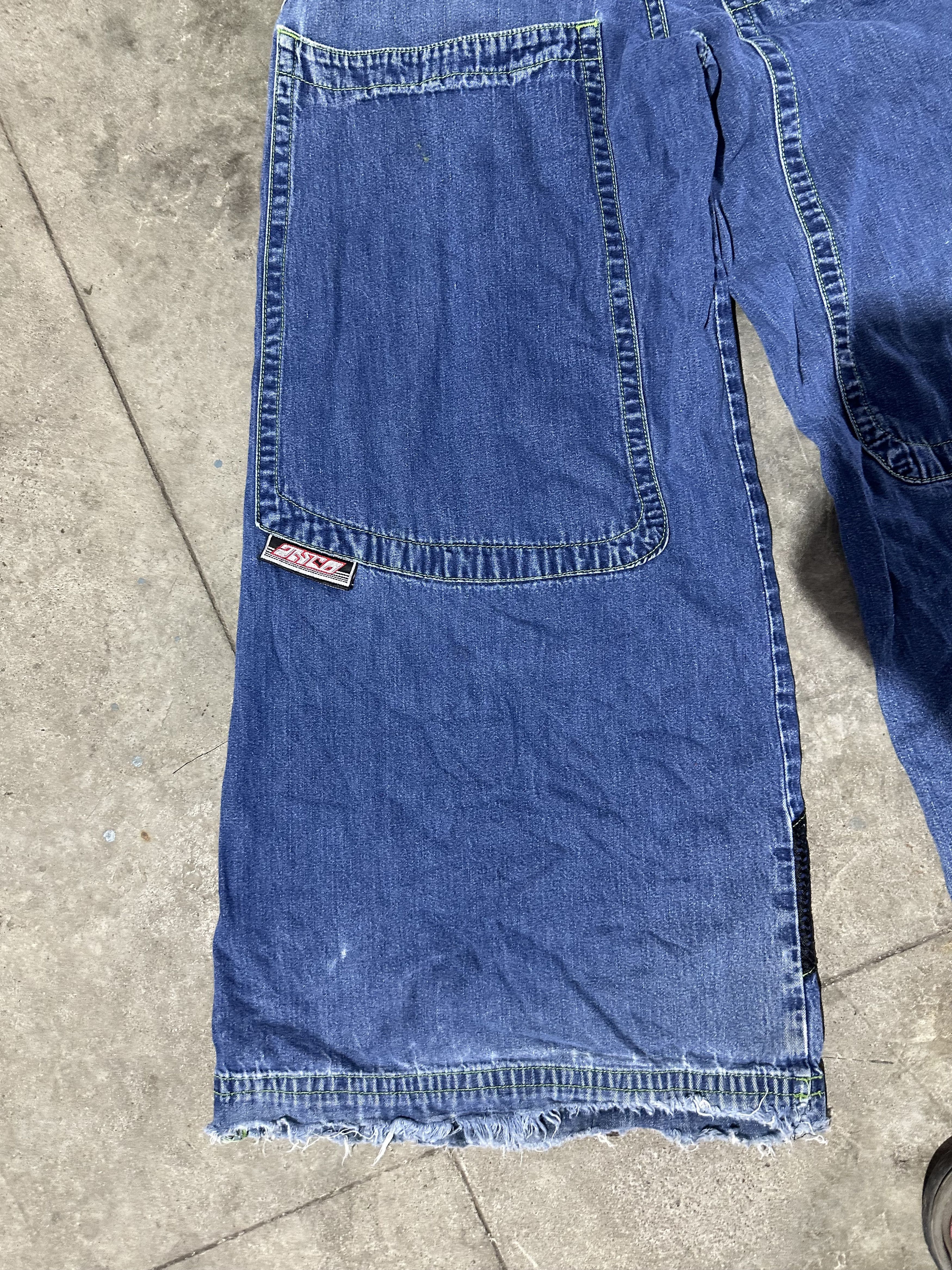JNCO Rare 2000s Vintage JNCO Solid State Reflective Appearance Size US 29 - 8 Thumbnail