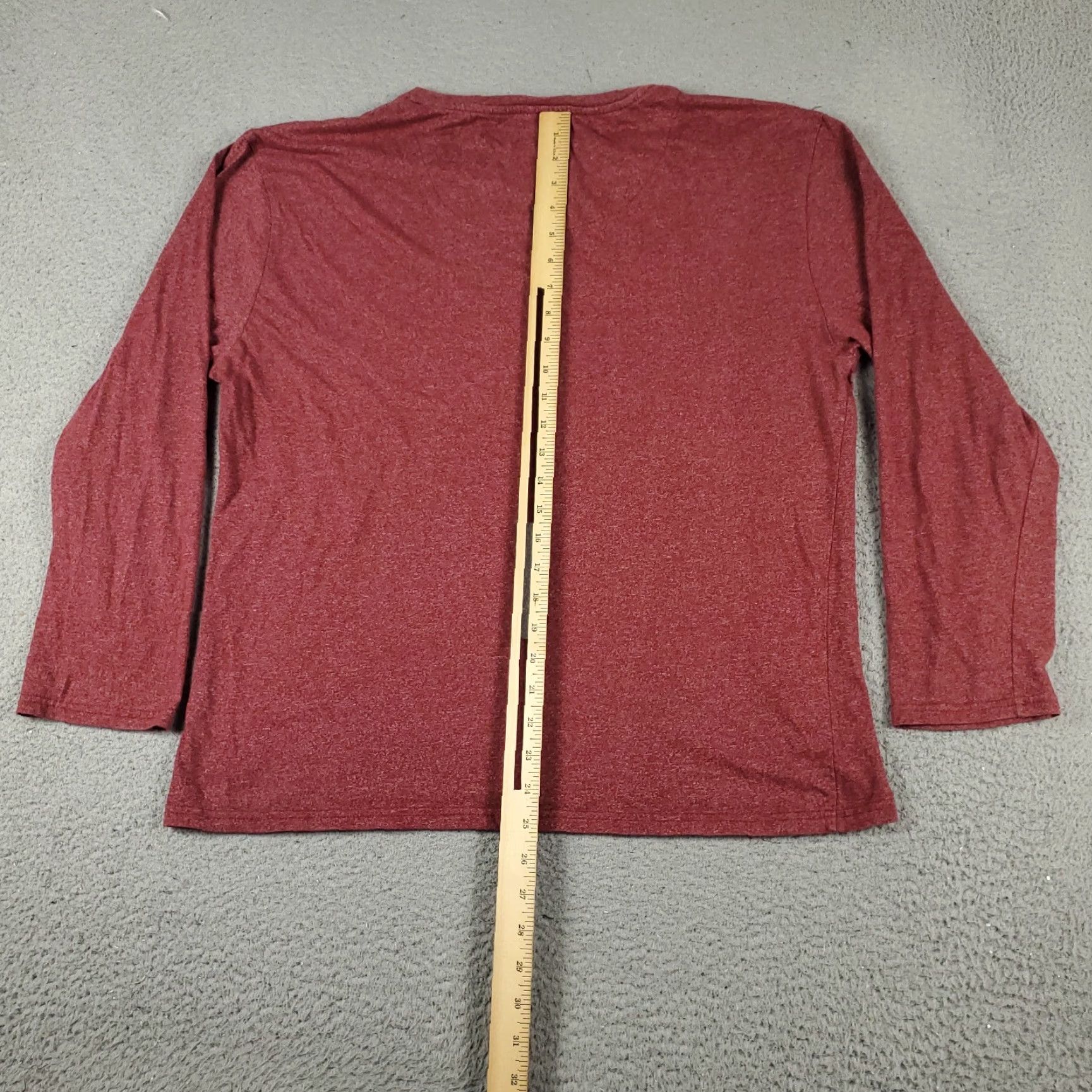 Vintage Penguin T-Shirt Mens XL Red Long Sleeve Crew Neck Casual Classic Outdoor Size US XL / EU 56 / 4 - 5 Thumbnail
