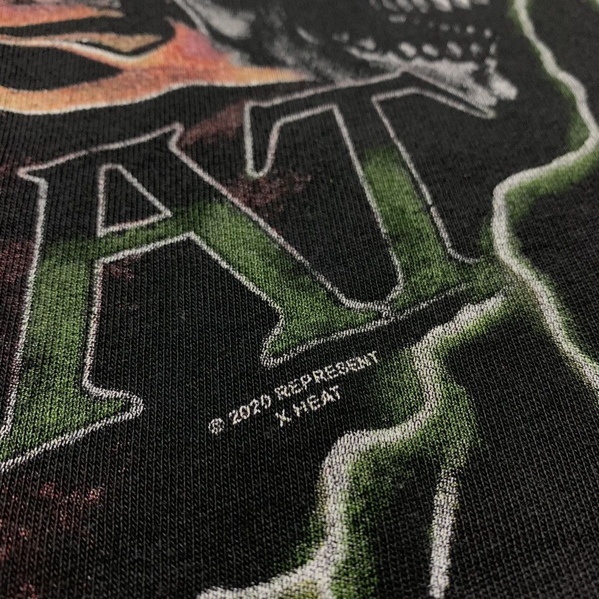 Represent Clo. Represent Small The Heat Graphic Vintage Black Tee 2020 Size US S / EU 44-46 / 1 - 4 Thumbnail
