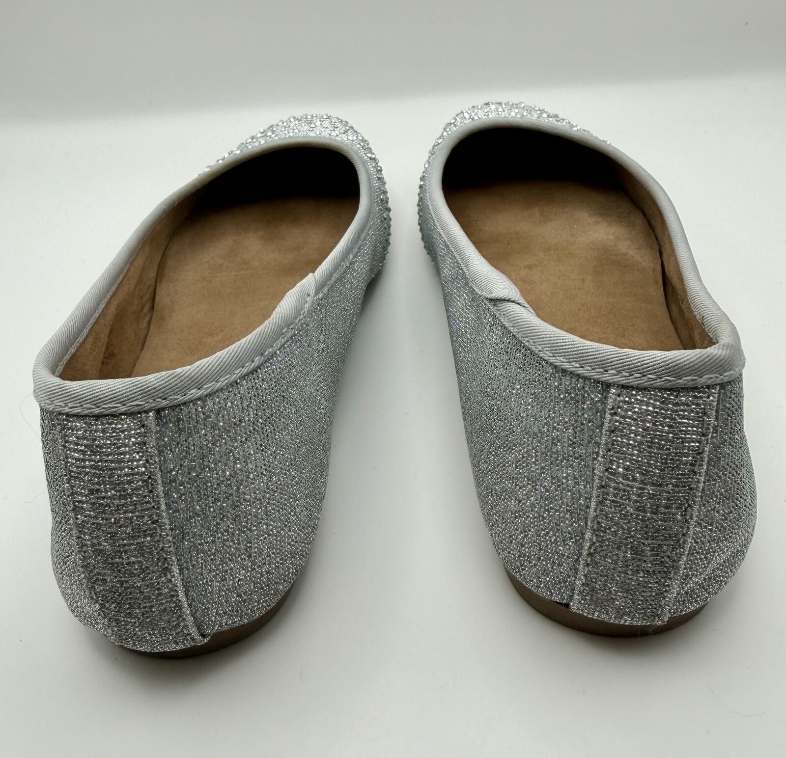 Style & Co Style & Co. Angelynn Silver Rhinestone Ballet Flats – Size 7 Size US 7 / IT 37 - 7 Thumbnail