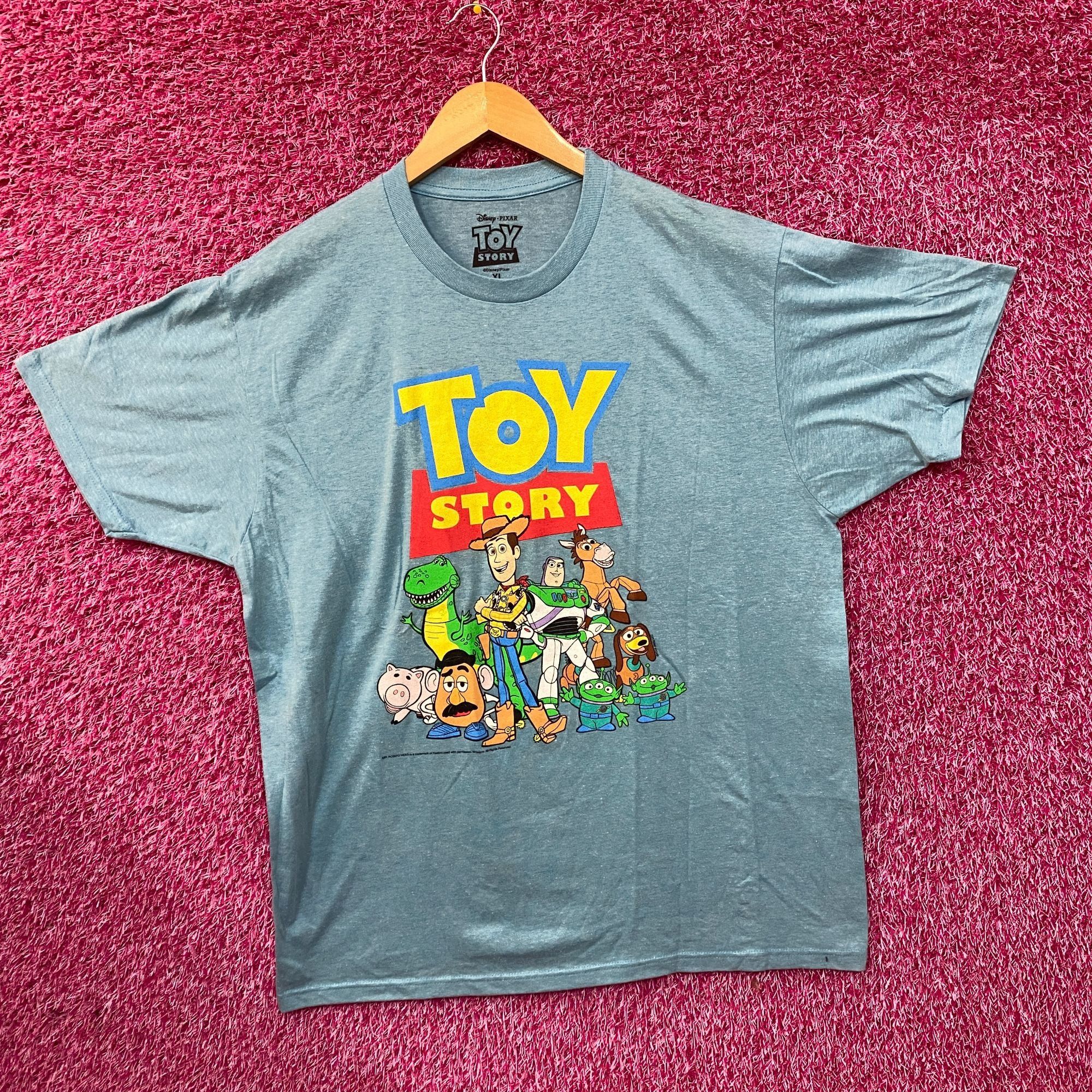 Disney Disney Pixar Toy Story Group Portrait Blue T-Shirt XL Size US XL / EU 56 / 4 - 3 Thumbnail