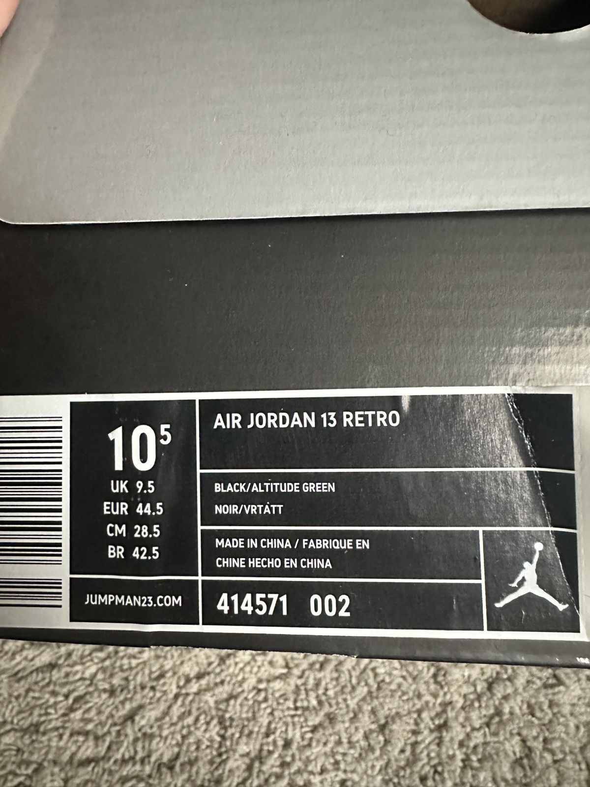 Jordan Brand Jordan 13 Retro Altitude Size US 10.5 / EU 43-44 - 7 Thumbnail