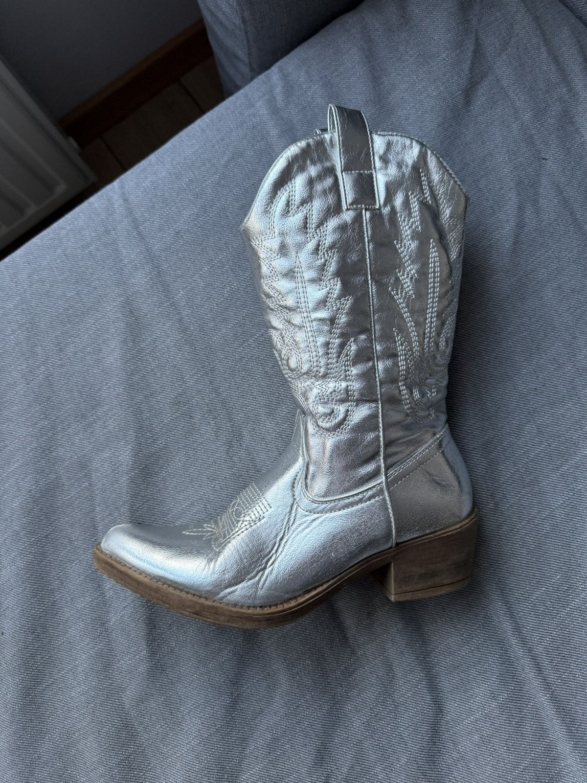 Cowboy Equipment × Vintage Vintage y2k Cowboy Boots US 8 western usa texas retro cowgirl Size US 8 / IT 38 - 6 Thumbnail