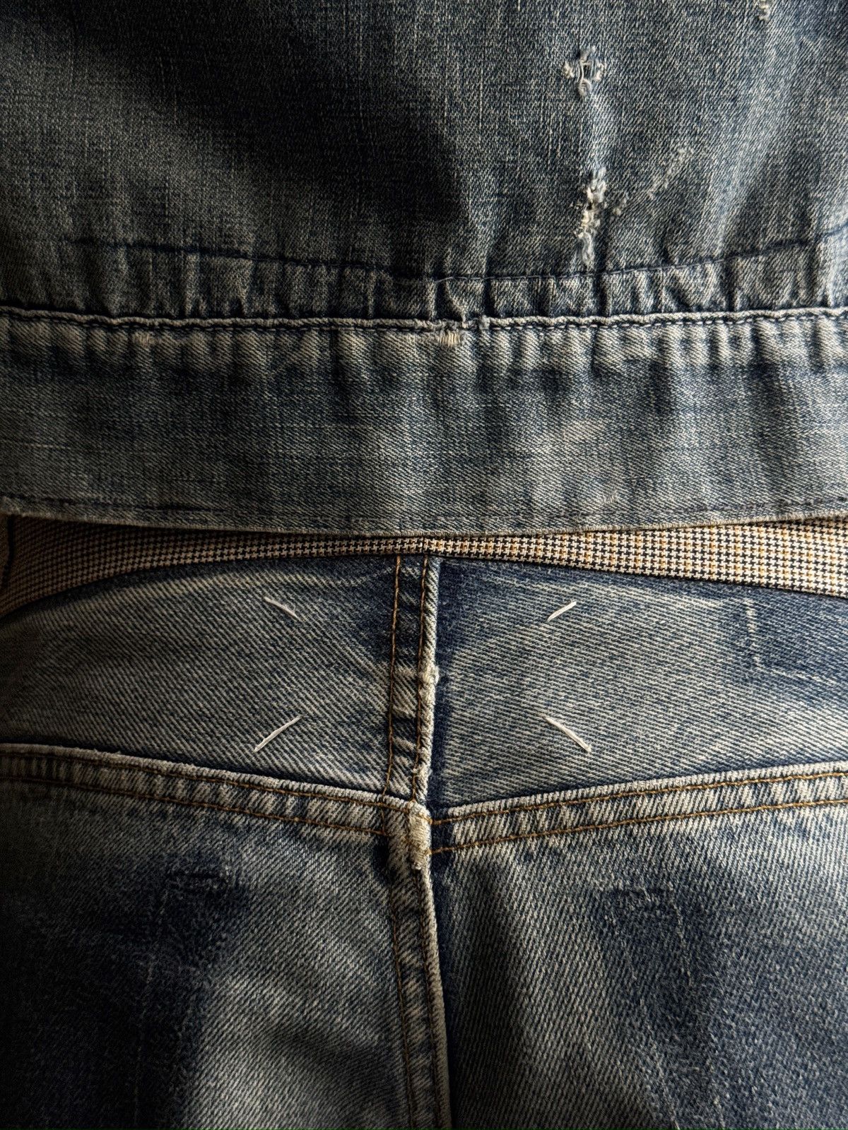 Maison Margiela Maison Martin Margiela 0 Artisanal Reworked Waistband Jeans Size US 32 / EU 48 - 9 Thumbnail