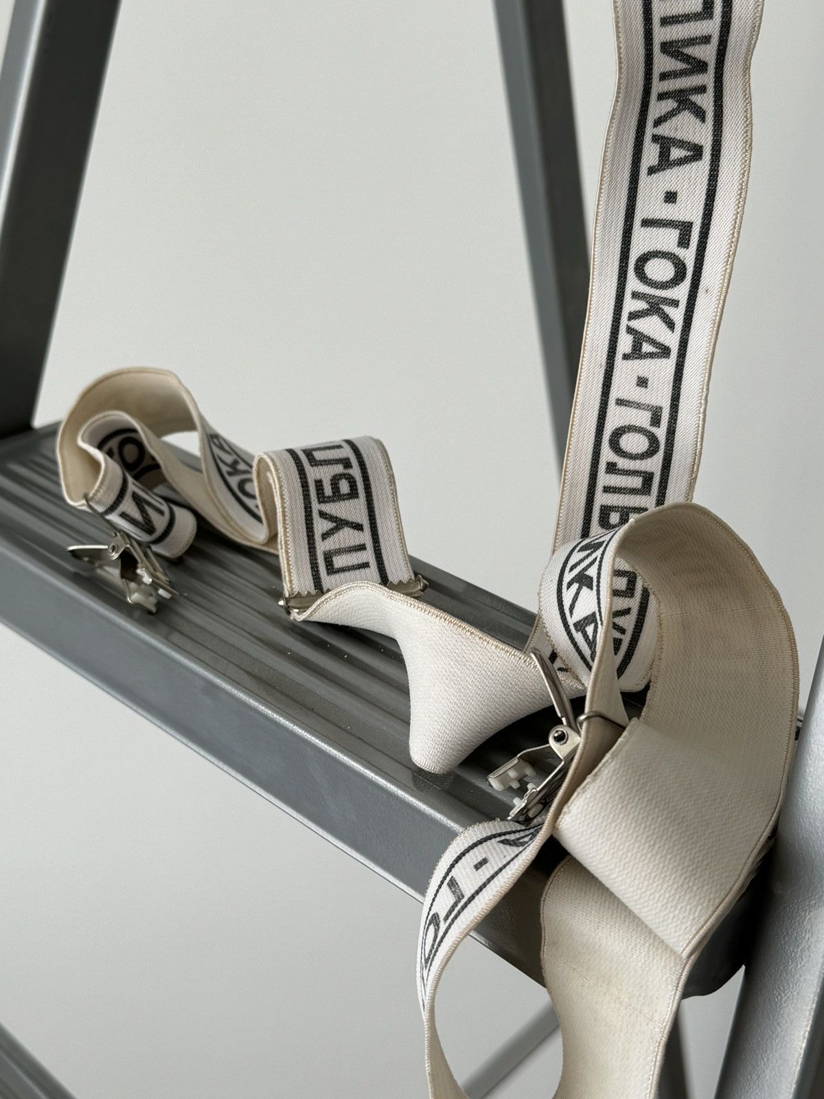 Vintage 1986 Jean Paul Gaultier ‘Russian Constructivist’ Suspender Size ONE SIZE - 5 Thumbnail