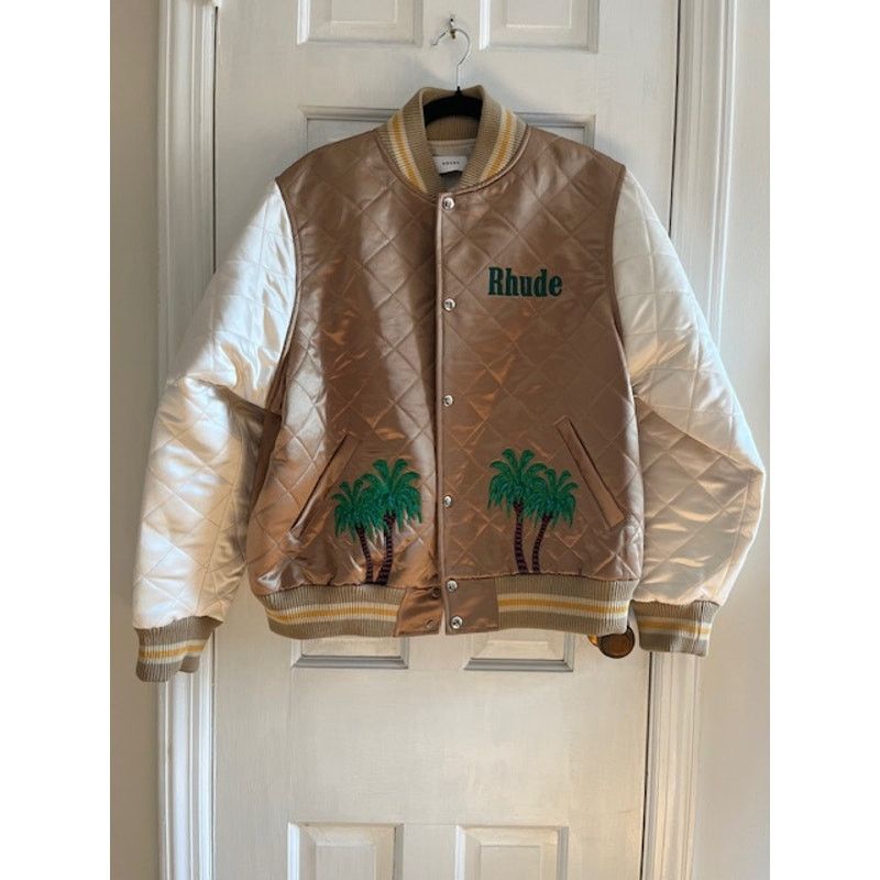 Rhude Rhude Bomber Jacket Port de Gustavis - Large NWT Size US L / EU 52-54 / 3 - 3 Thumbnail