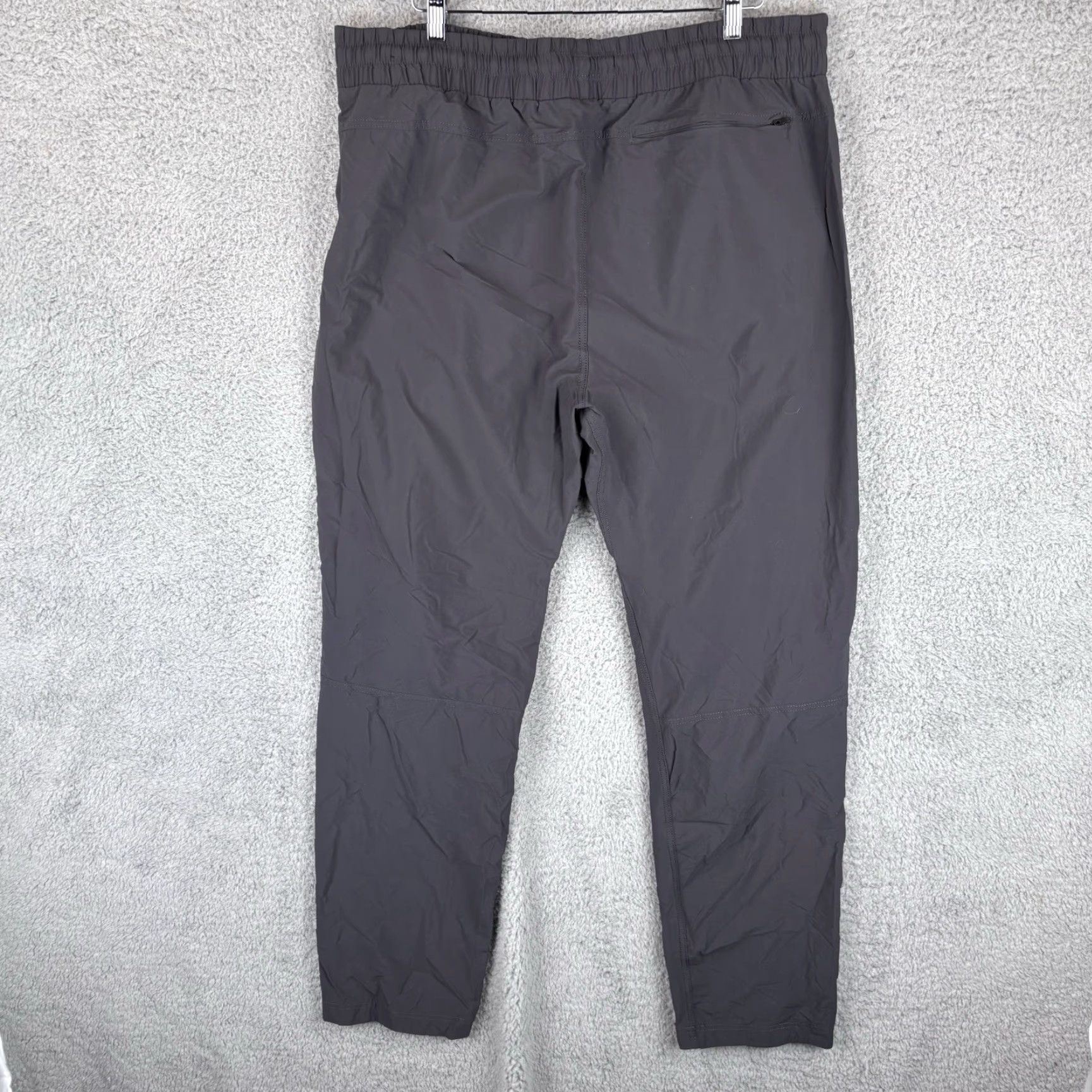 Abercrombie & Fitch VINTAGE Abercrombie & Fitch Track Pants Mens XL Long Gray Nylon Zip Pockets Lightweight Size US 36 / EU 52 - 3 Thumbnail
