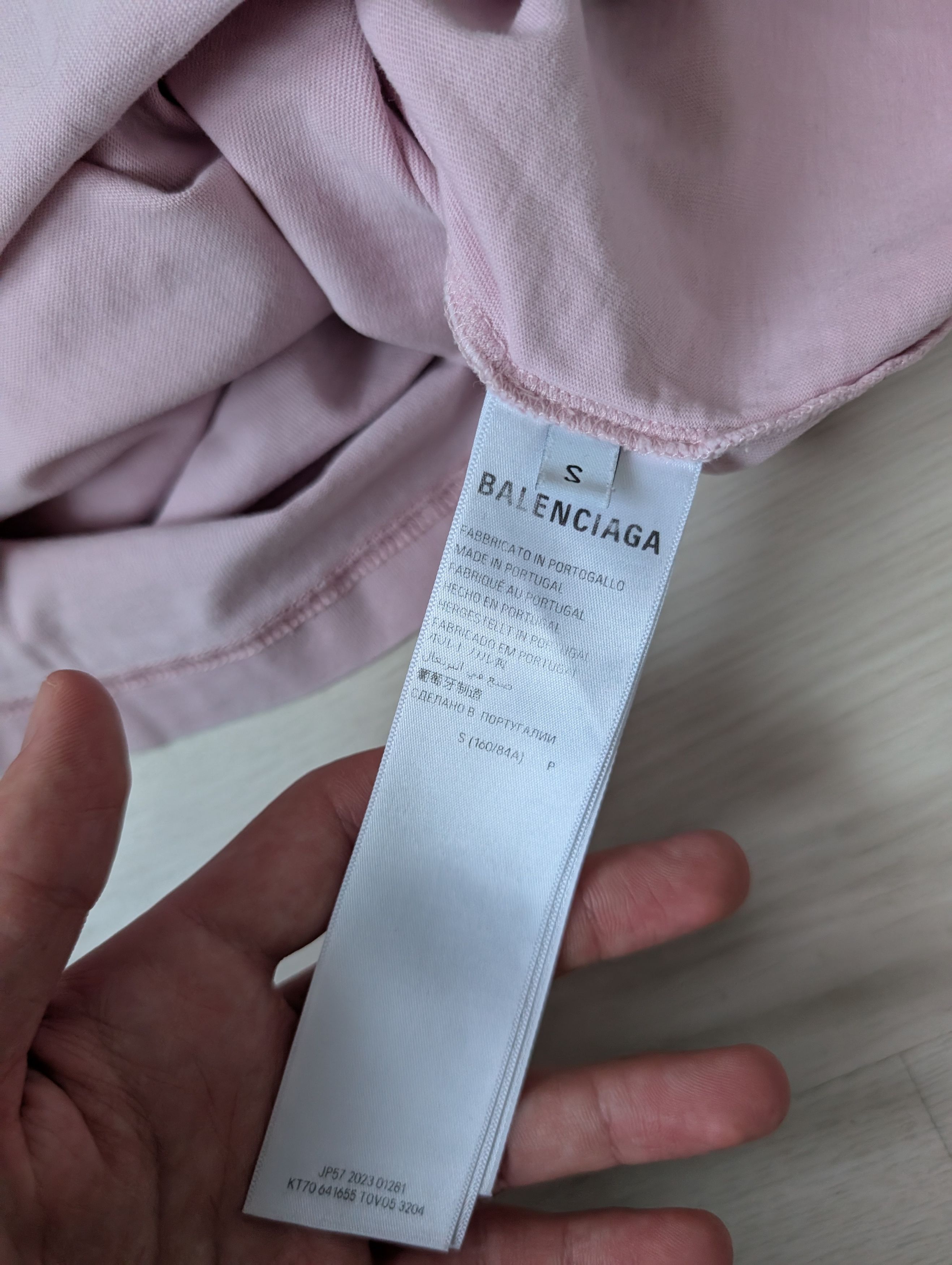 Balenciaga balenciaga bleed graffiti logo t-shirt Size US S / EU 44-46 / 1 - 5 Thumbnail