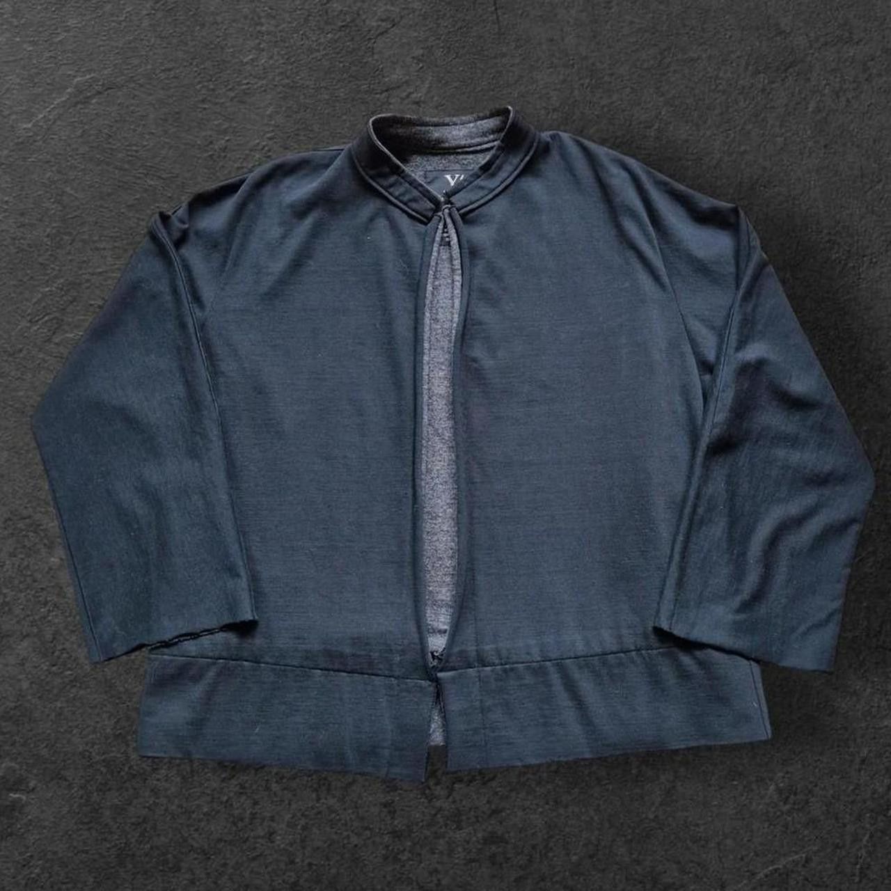 Y's for Men Mens vintage Y's by yohji yamamoto black cotton cardigan Size US L / EU 52-54 / 3 - 1 Thumbnail