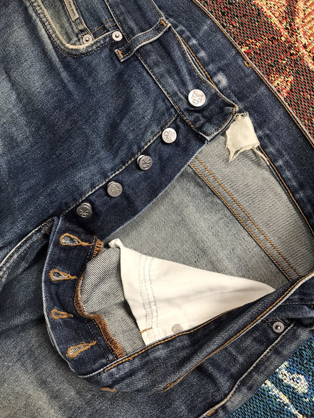 Calvin Klein Vintage Calvin Klein denim Size US 36 / EU 52 - 7 Thumbnail