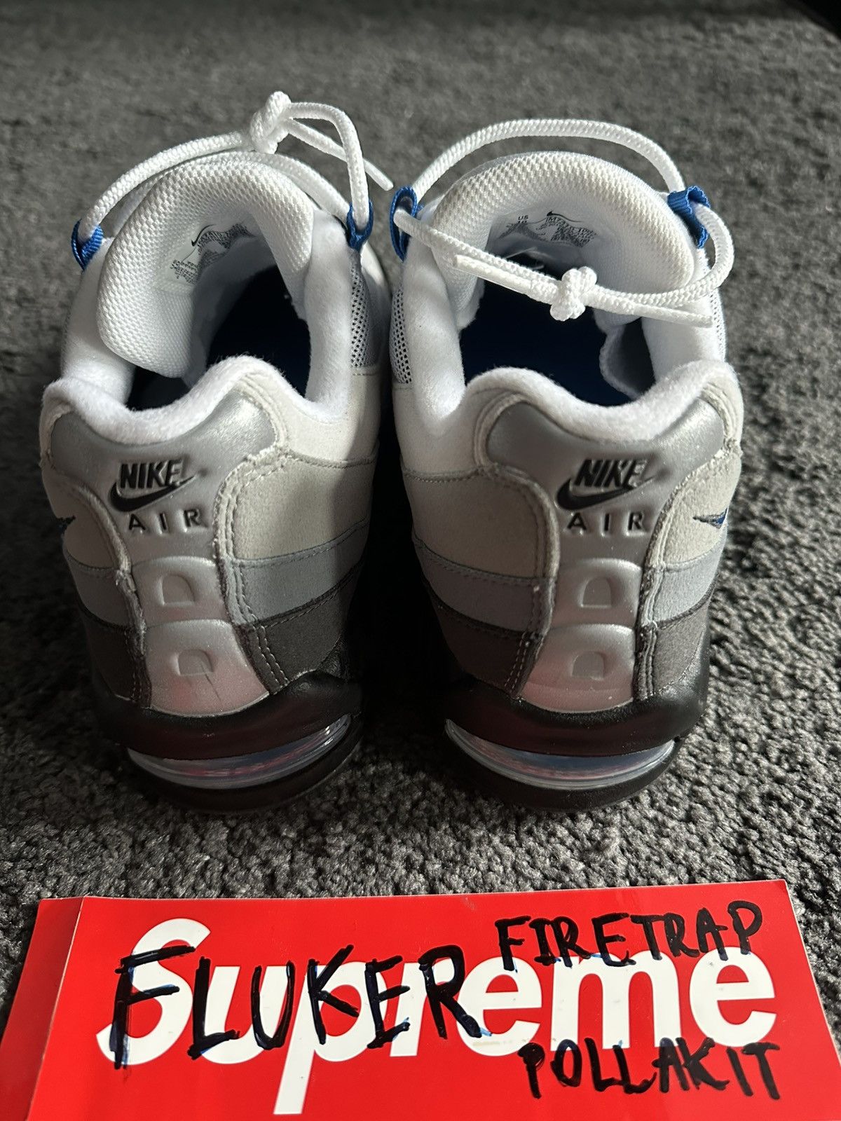Nike Nike Air Max 95 OG "Blue Spark" Size US 10 / EU 43 - 4 Thumbnail
