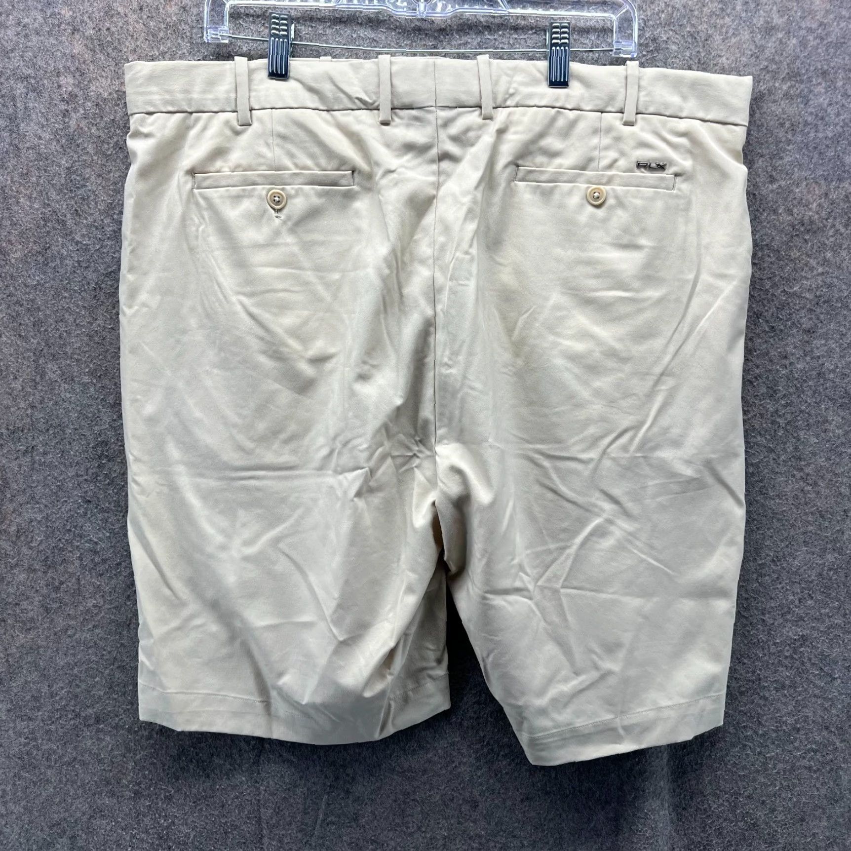 RLX Ralph Lauren RLX Ralph Lauren Shorts Mens 40 Beige Chino Flat Front Tan Khaki Size US 40 / EU 56 - 2 Thumbnail