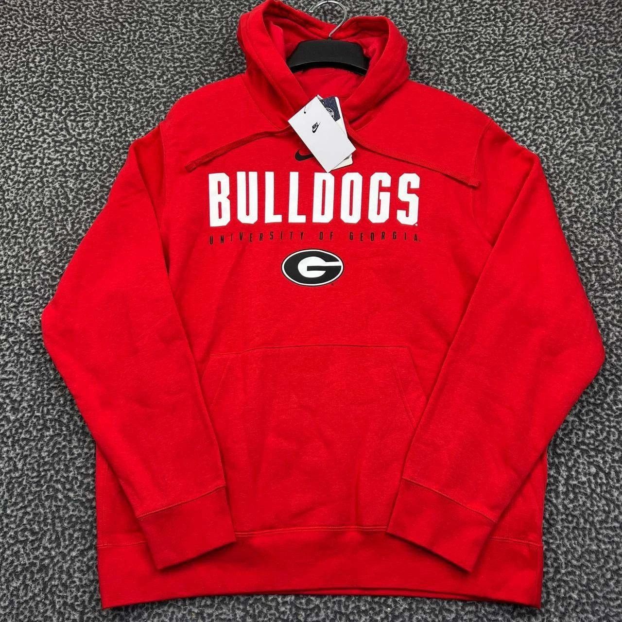 Nike Nike Hoodie Men Red Georgia Bulldogs NCAA Pullover New L Size US L / EU 52-54 / 3 - 1 Thumbnail