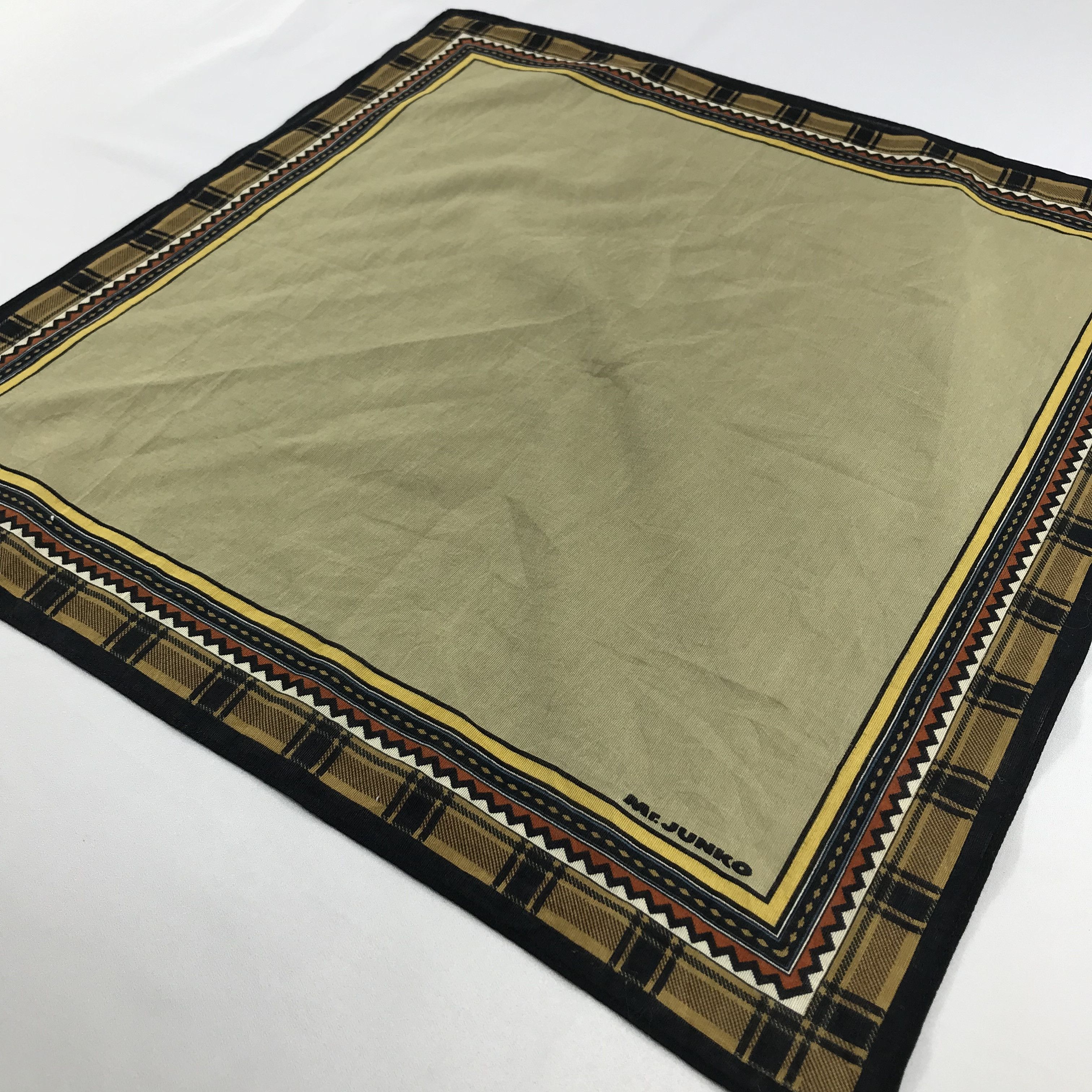 Mr. Junko × Vintage Mr. Junko Bandana / Handkerchief / Neckerchief - S2529 Size ONE SIZE - 2 Thumbnail