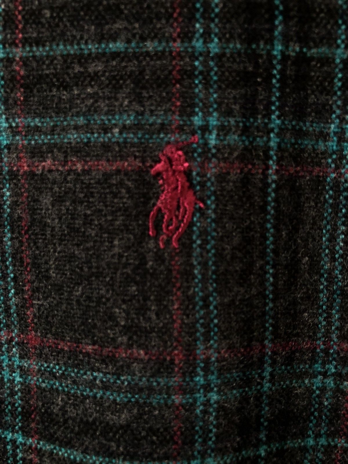 Polo Ralph Lauren × Vintage Vintage POLO Ralph Lauren Wool Blend Shirt Size US L / EU 52-54 / 3 - 5 Thumbnail