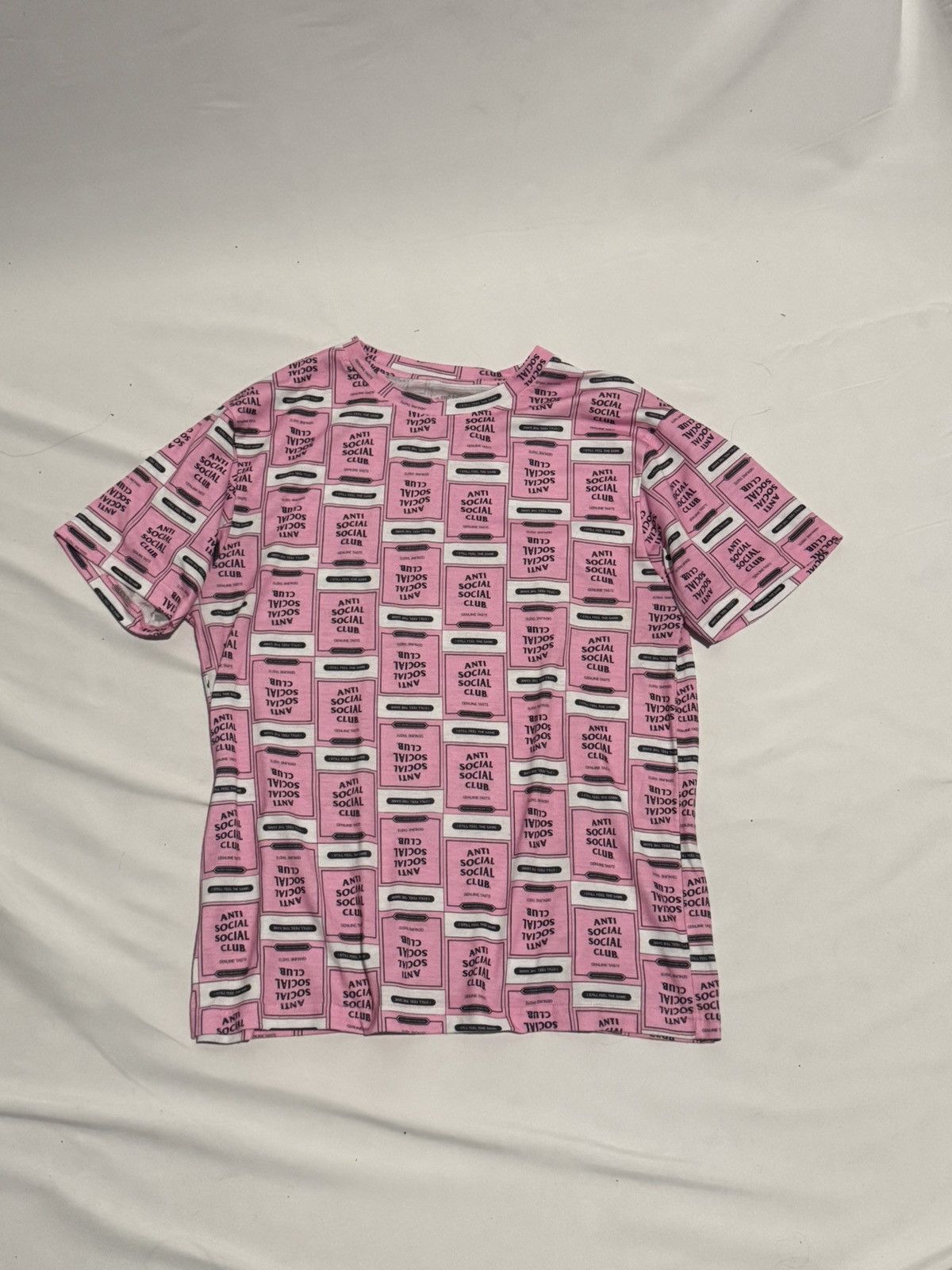 Anti Social Social Club all over print anti social club t shirt Size US S / EU 44-46 / 1 - 2 Thumbnail