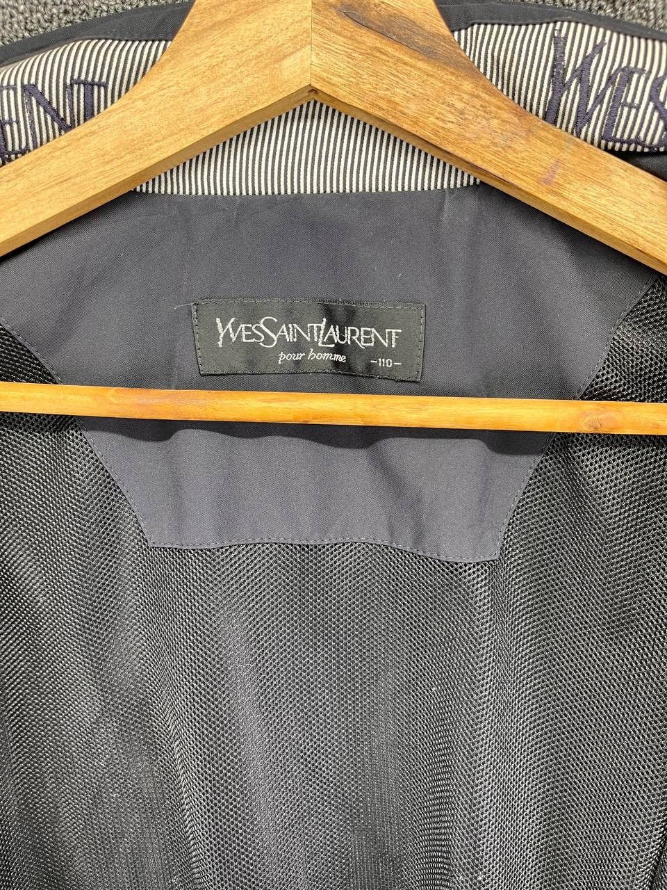 Yves Saint Laurent Vintage Yves Saint Laurent Luxury Zip Up Trashed Jacket Size US M / EU 48-50 / 2 - 7 Thumbnail