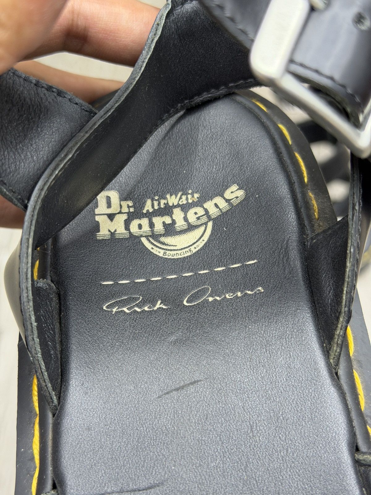 Dr. Martens × Rick Owens Rick Owens × Dr. Martens Gryphon Gladiator Sandals SAMPLE Size US 11 / EU 44 - 7 Thumbnail