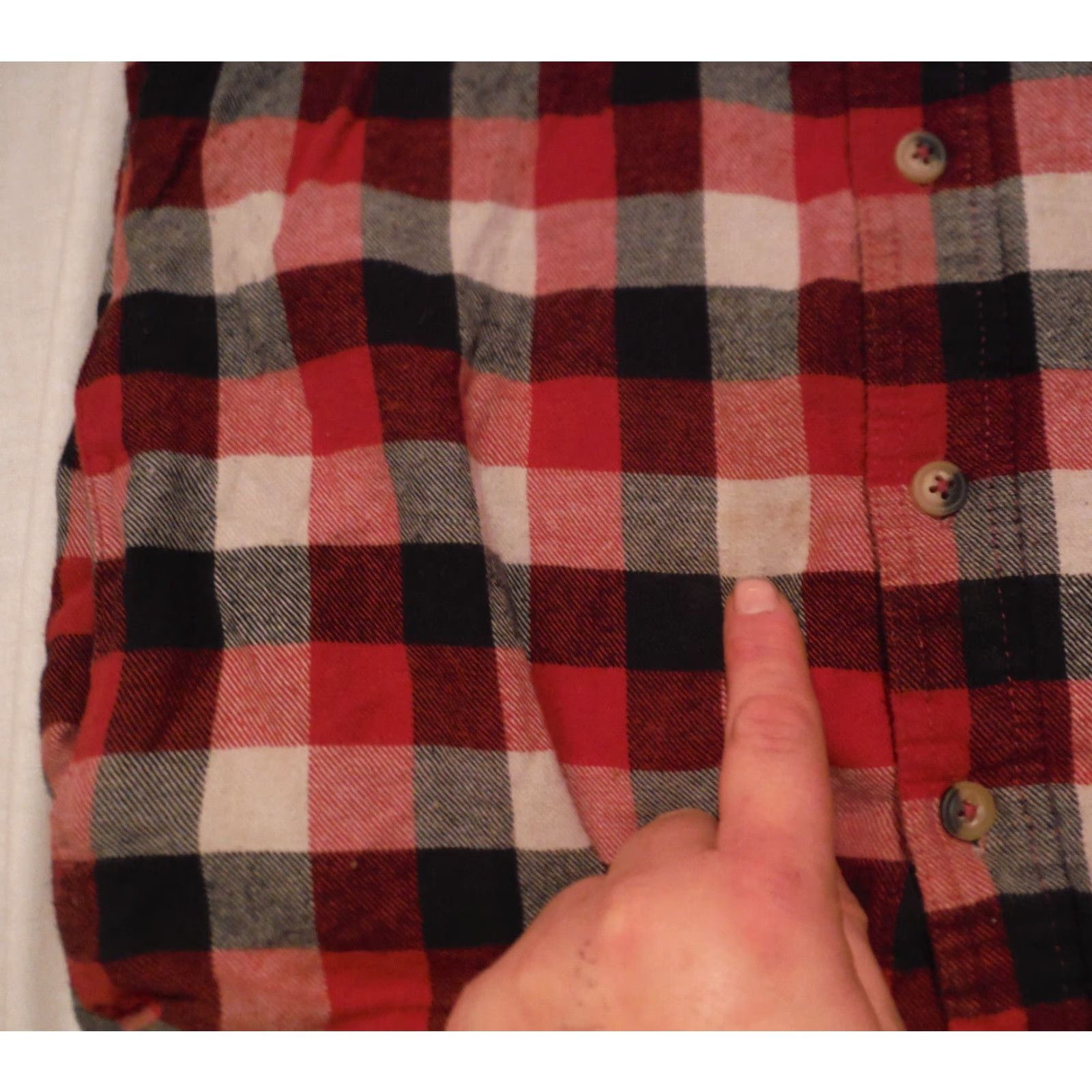Wrangler VINTAGE Wrangler Cotton Shirt Jacket Red White Black Plaid with Quilted Lining, Cotton Shell, 4 Pocket, Button Closure, Mens Small XS? Size US S / EU 44-46 / 1 - 7 Thumbnail
