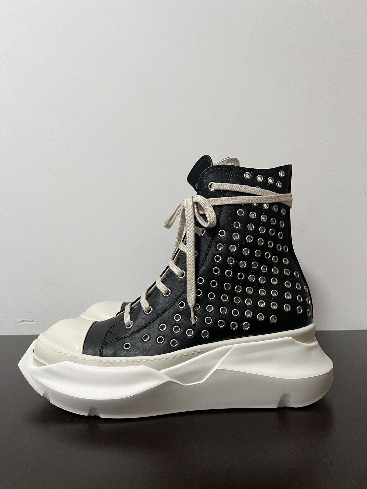 Rick owens drkshdw ramones high top sneakers sz42