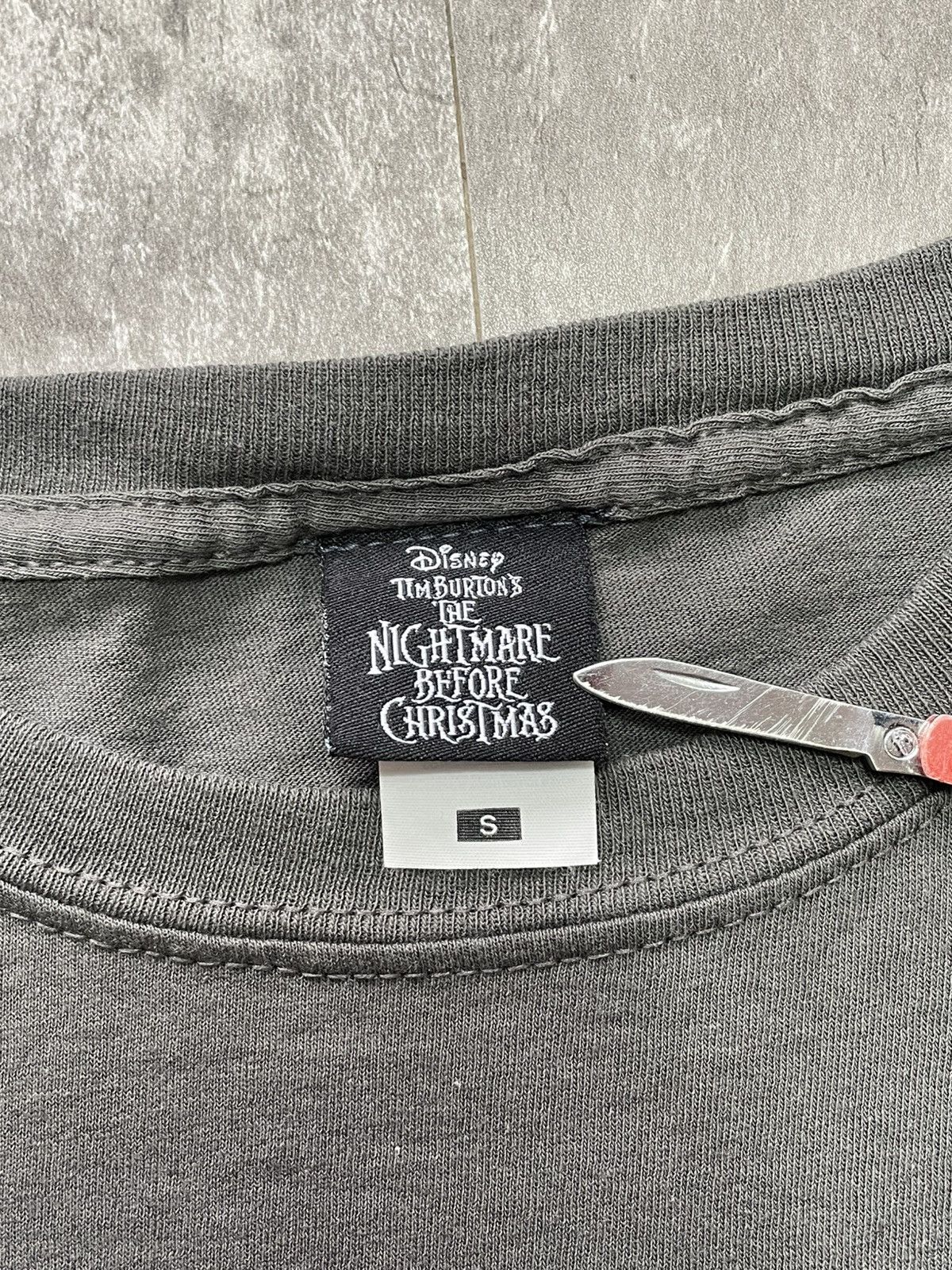 Disney Vintage Tim Burtons The Nightmare Before Christmas Skeleton Size US S / EU 44-46 / 1 - 4 Thumbnail