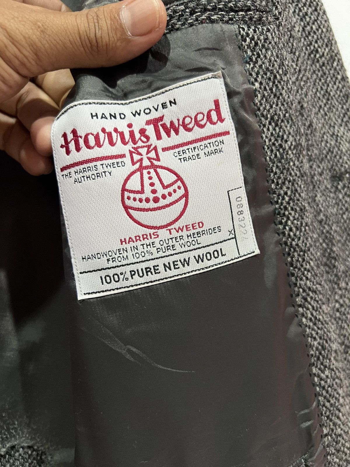 Harris Tweed 🔥 Messenger Blazer Harris Tweed Size 34S - 7 Thumbnail