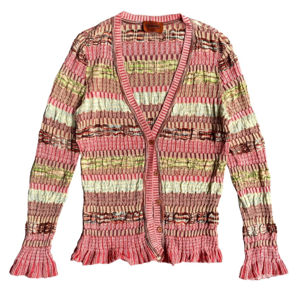 Missoni RARE Missoni co-ord wool knit cardigan Size XL / US 12-14 / IT 48-50 - 4 Thumbnail