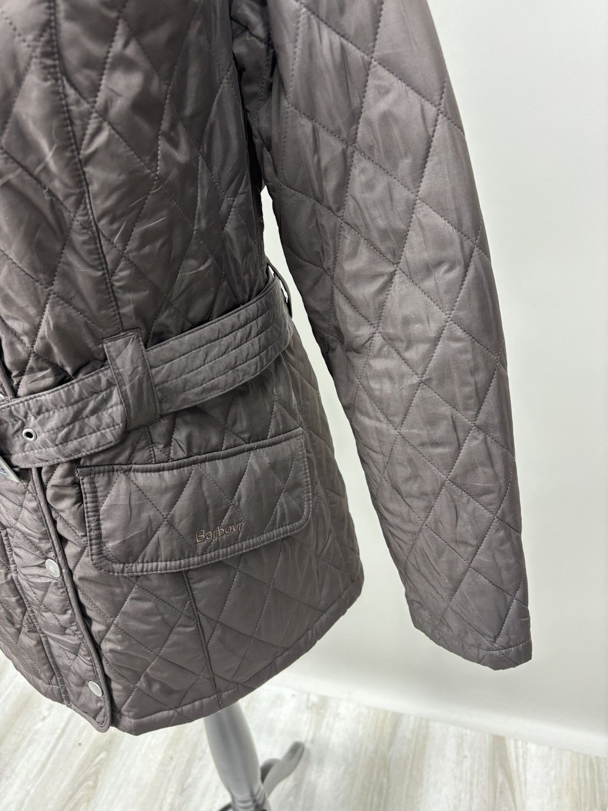 Barbour Womens quilted jacket Barbour Paddle Size 8 Color Brown Size M / US 6-8 / IT 42-44 - 5 Thumbnail