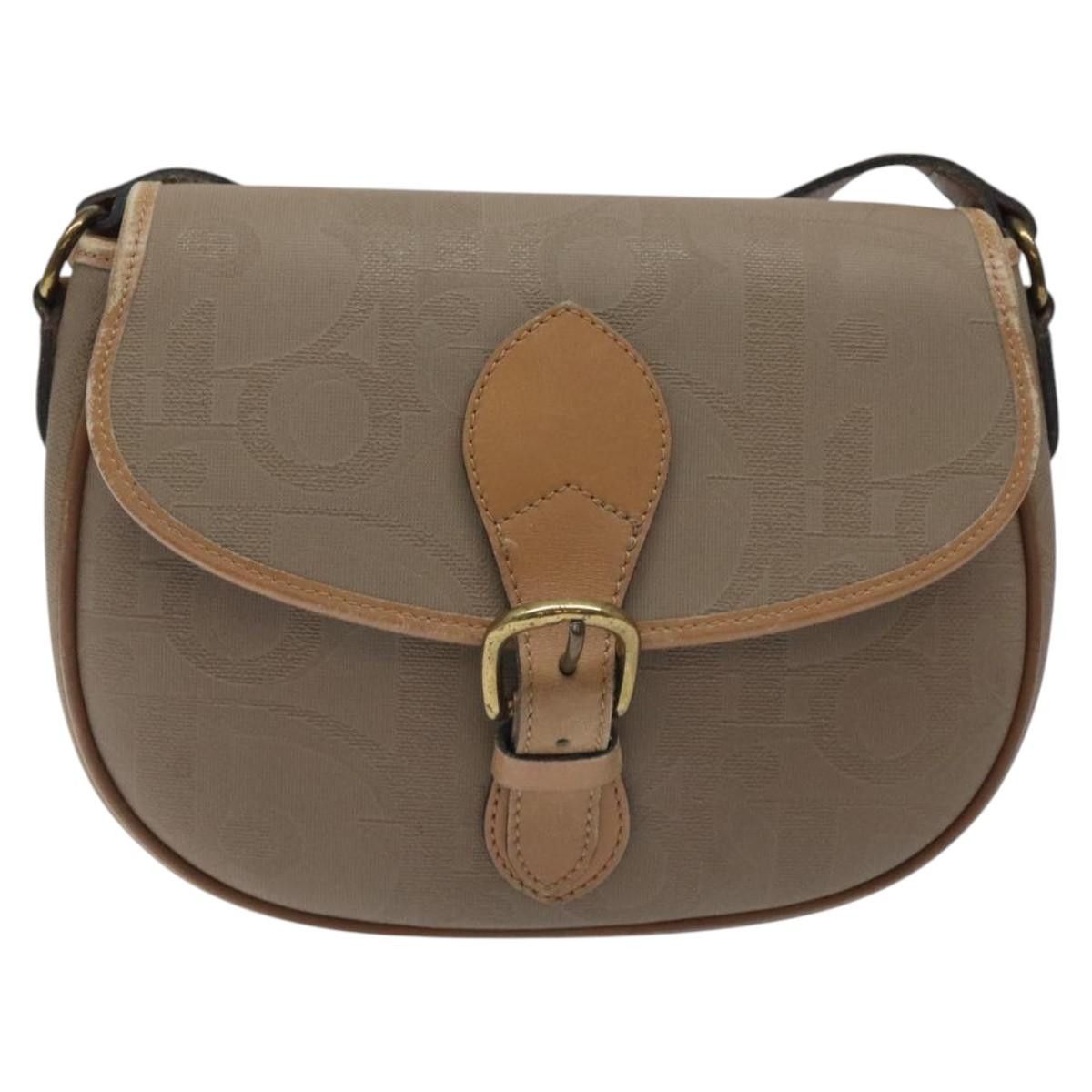 Dior DIOR Trotter Canvas Shoulder Bag Beige Size ONE SIZE - 13 Thumbnail