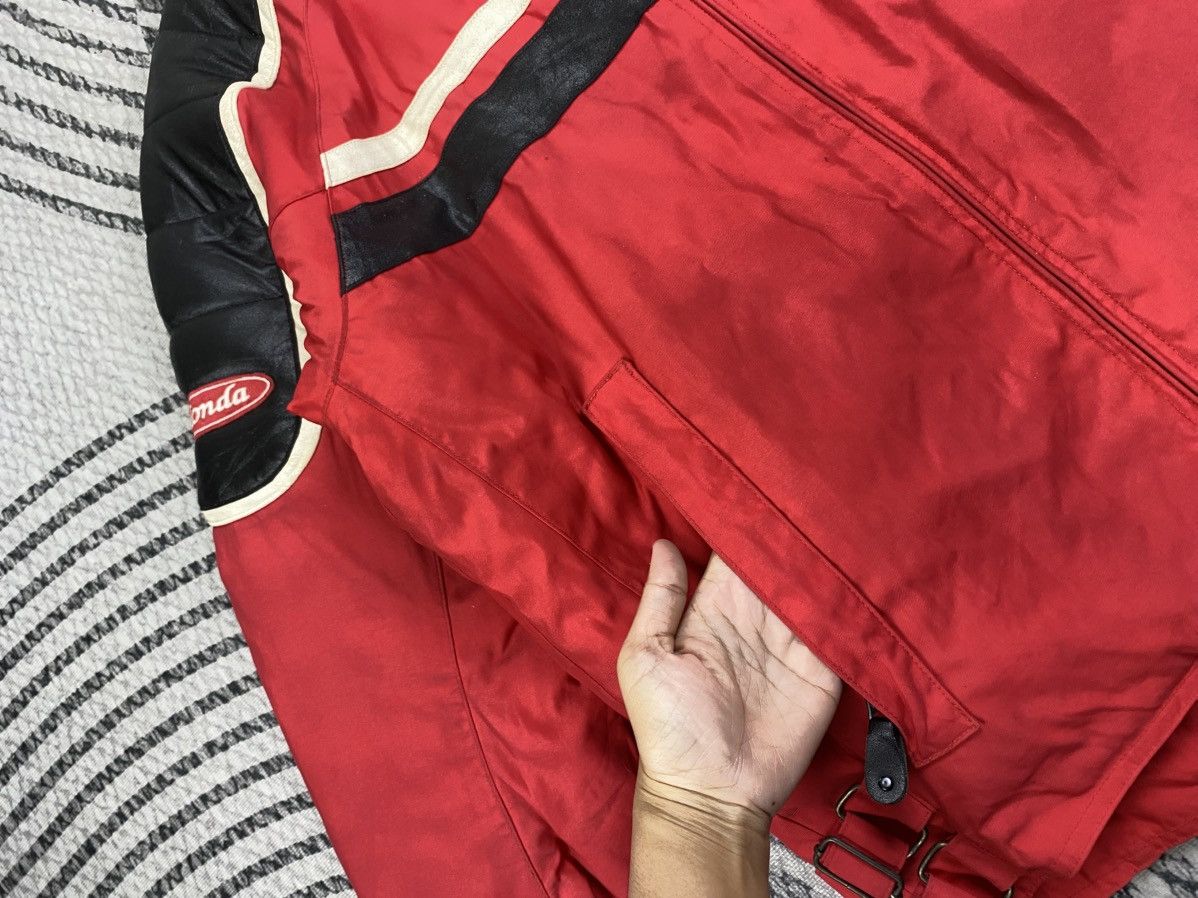 Honda Vintage Honda Red And Black Leater Motorcycle Riding Jacket Size US L / EU 52-54 / 3 - 7 Thumbnail