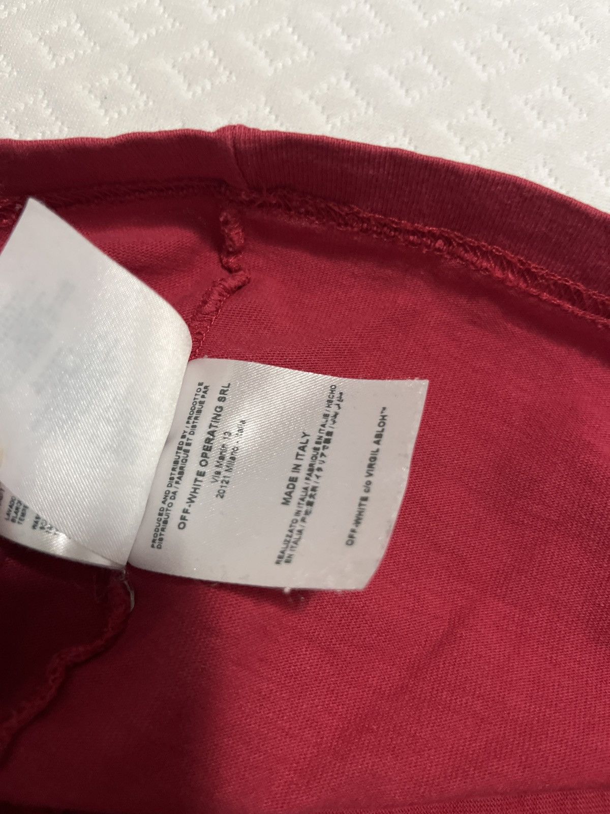 Champion × Off-White Off-white x Champion Tee size-M Size US L / EU 52-54 / 3 - 6 Thumbnail