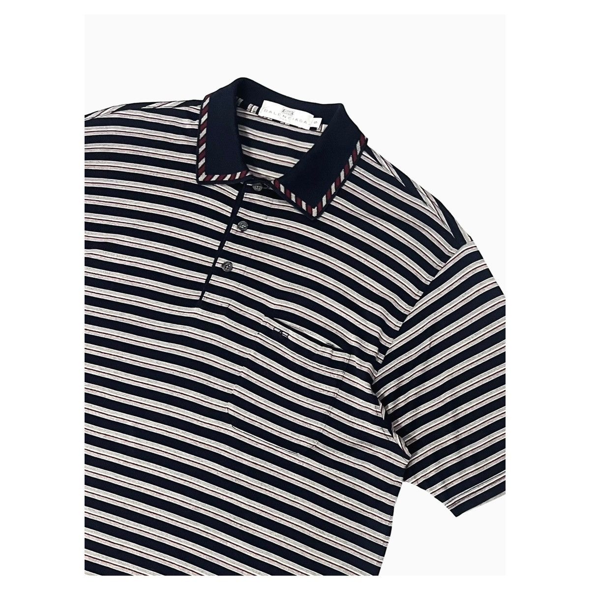 Balenciaga Vintage Balenciaga Polo Size US L / EU 52-54 / 3 - 2 Thumbnail