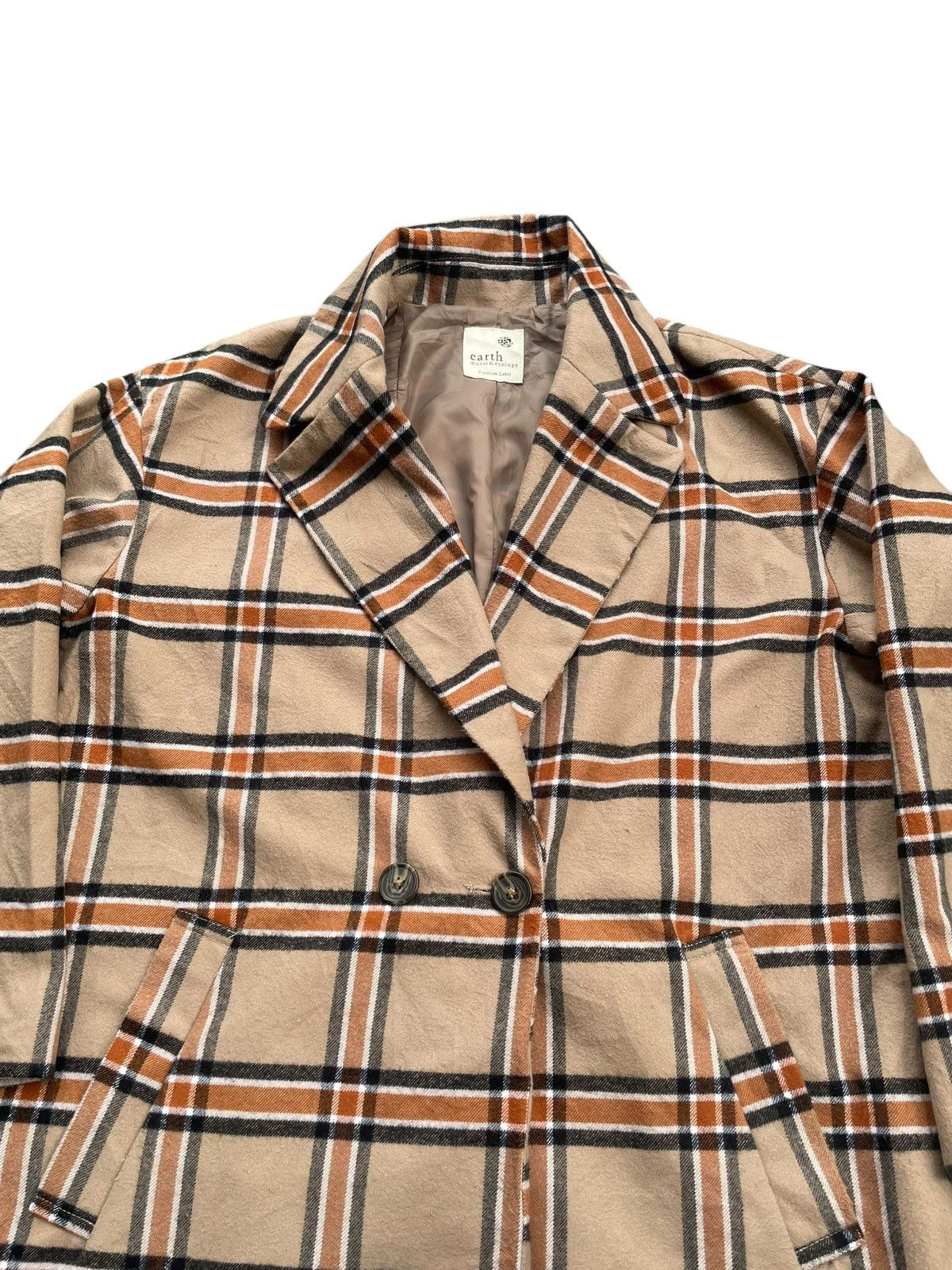 Japanese Brand Earth Music & Ecology Trench Jacket Size US L / EU 52-54 / 3 - 4 Thumbnail