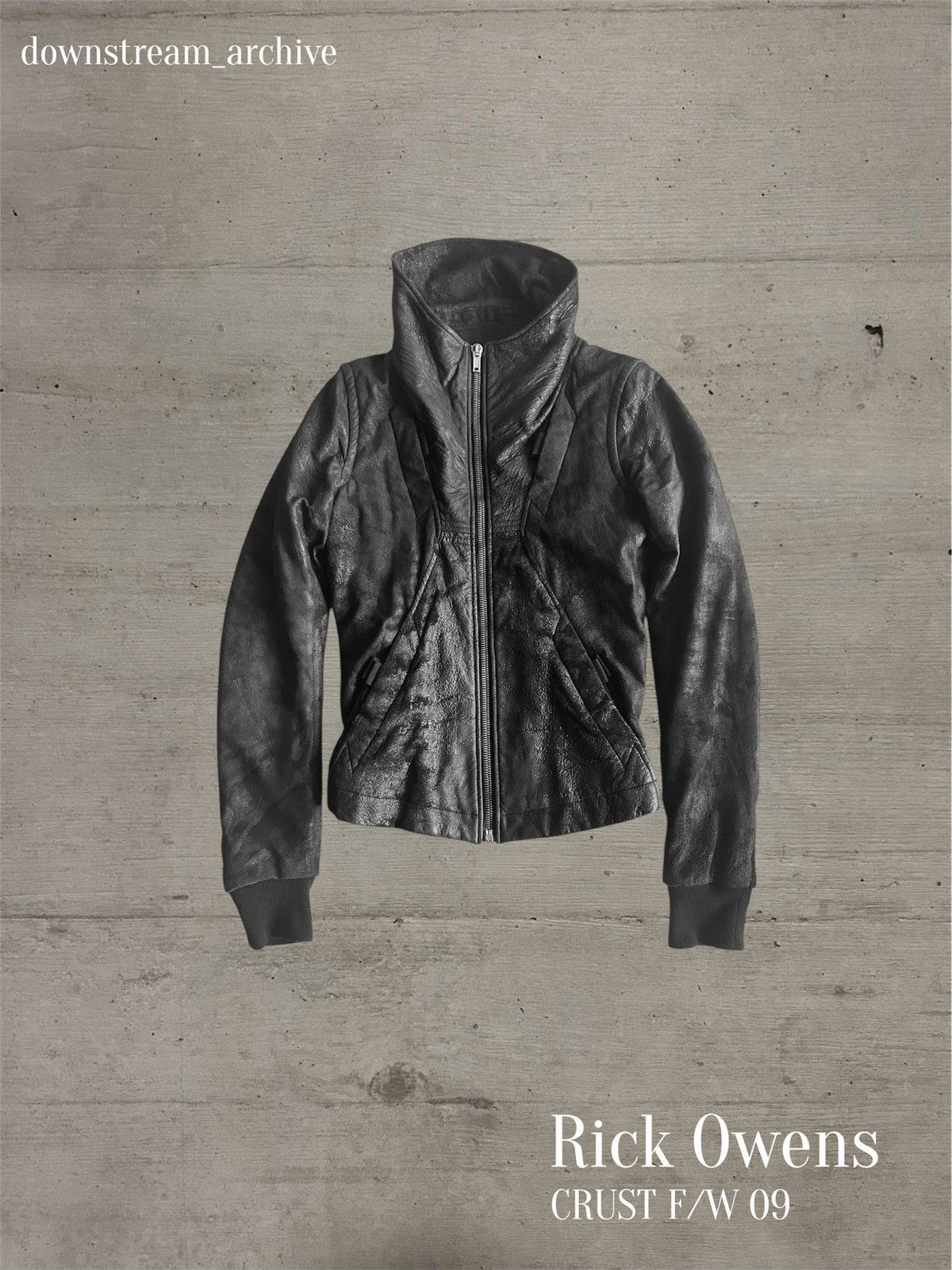 Rick Owens Rick Owens FW09 CRUST Geo Jacket | Grailed