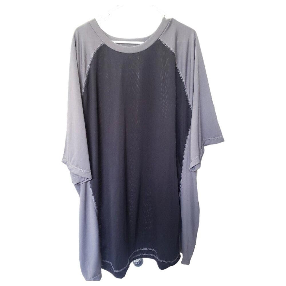 Designer CT1552 KS Island Mens Black and Grey Big & Tall Shirt 4XL Size US XXL / EU 58 / 5 - 1 Thumbnail