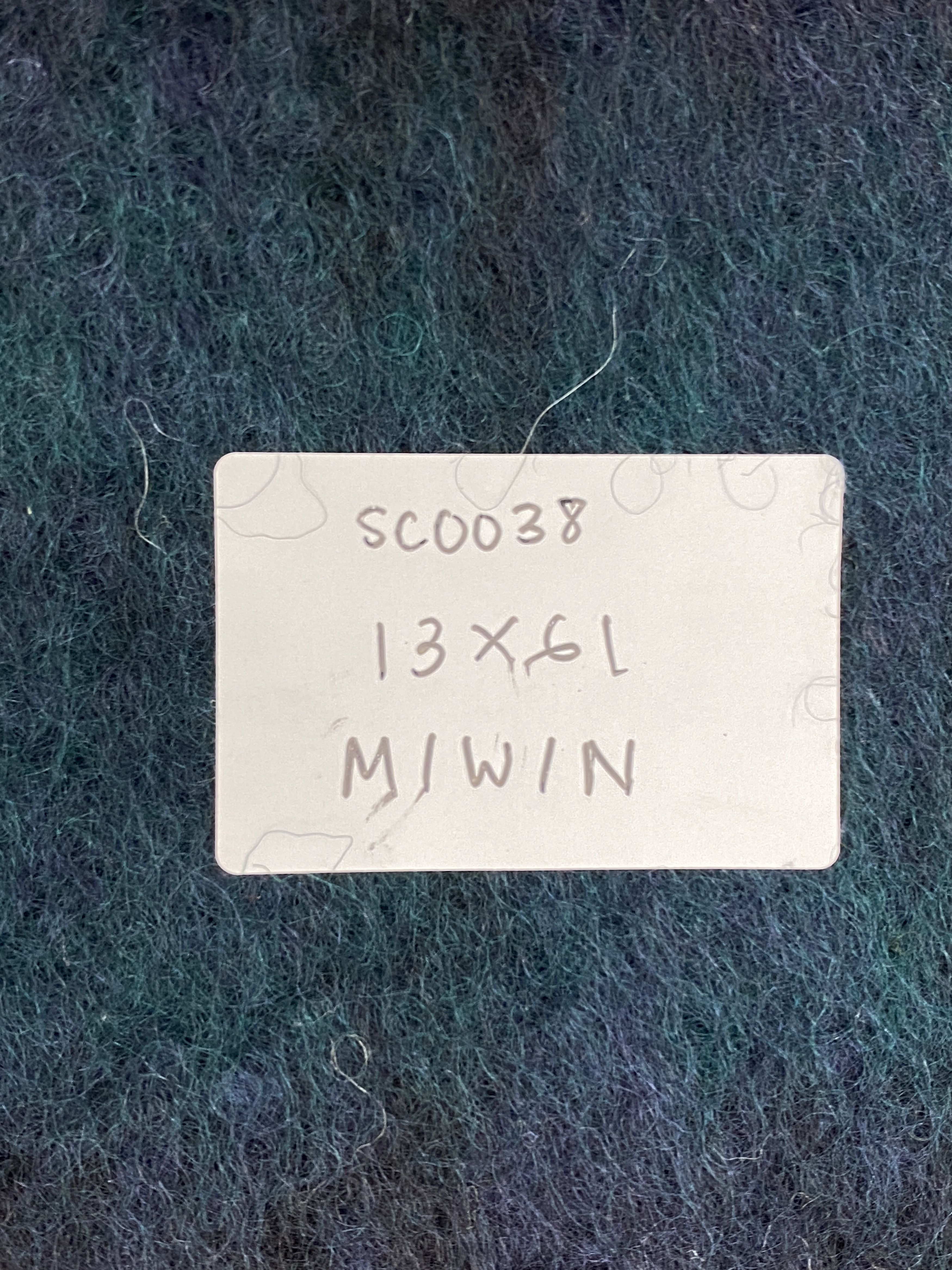 Vintage John Scott Mohair Scarf / Muffler / Neckwear -SC0038 Size ONE SIZE - 10 Thumbnail