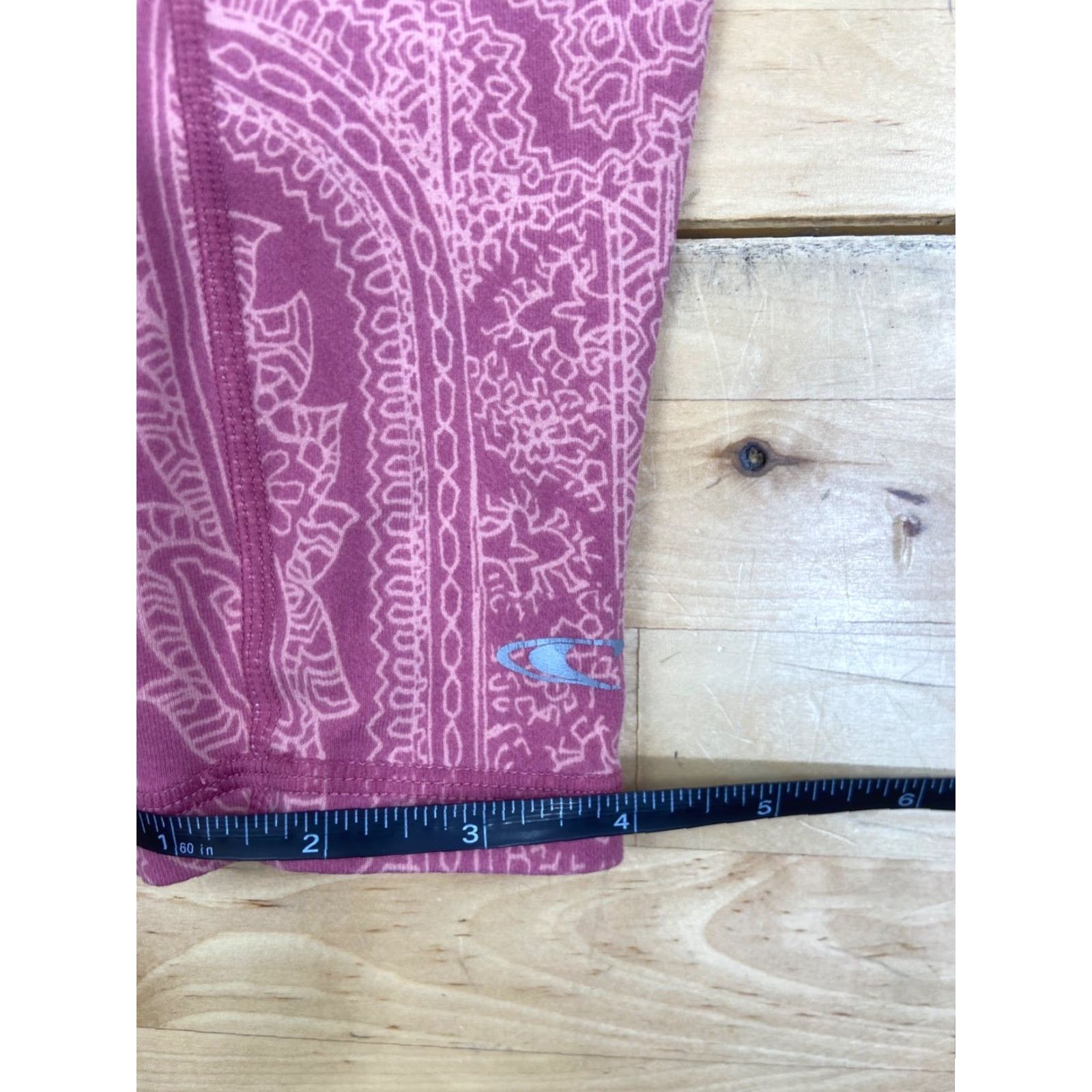 O'Neill O'Neill Leggings Womens Slim Red Paisley Activewear 27in Inseam Size 32" / US 10 / IT 46 - 7 Thumbnail
