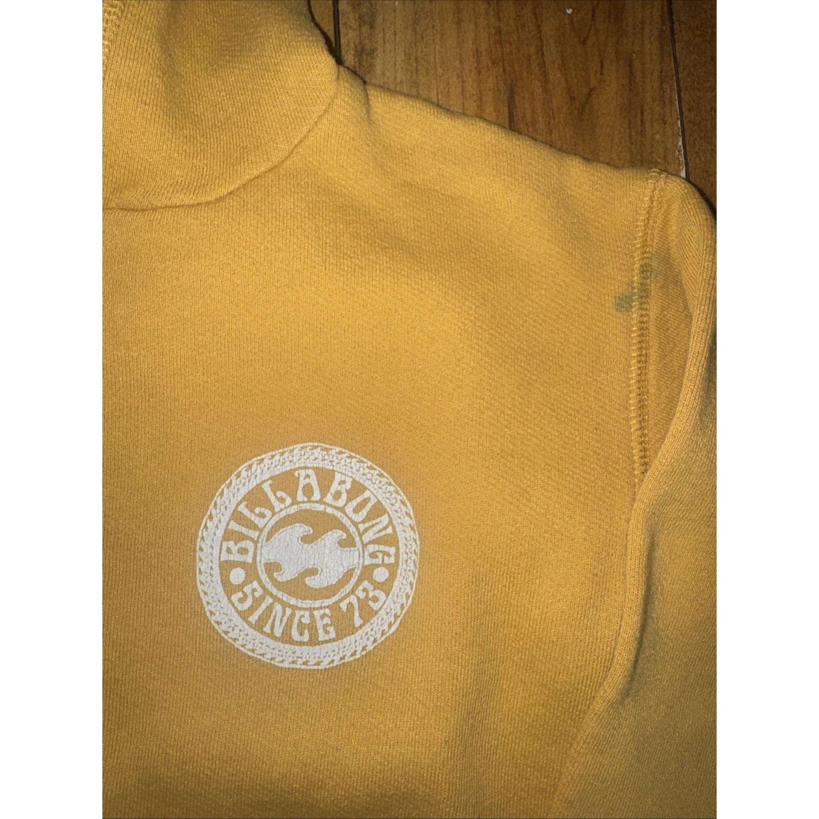 Billabong Youth Billabong Hoodie Yellow Medium 15x19 Surfing Beach Size US M / EU 48-50 / 2 - 2 Thumbnail