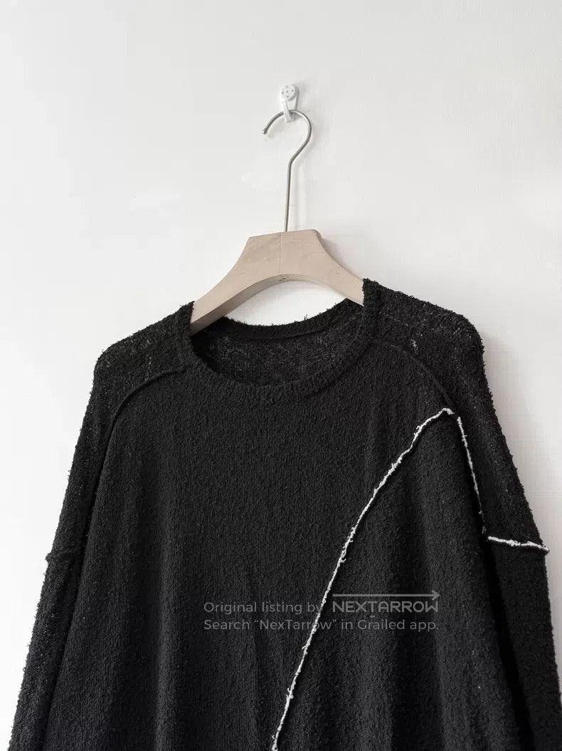 Yohji Yamamoto Yohji Yamamoto Asymmetrical grainy knitwear| Size US M / EU 48-50 / 2 - 3 Thumbnail