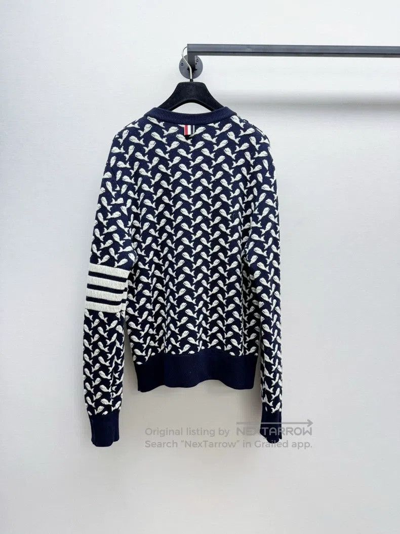 Thom Browne Thom Browne Wool and cashmere sweater Size US L / EU 52-54 / 3 - 8 Thumbnail