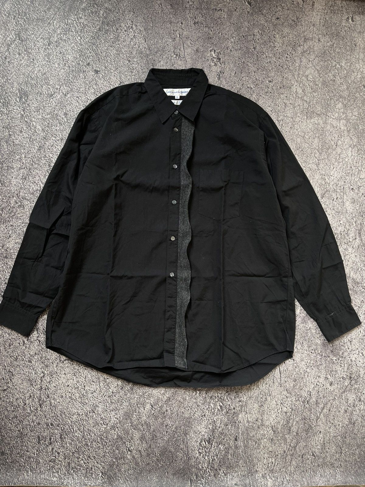 Comme des Garcons COMME DES GARCONS HIDDEN BUTTON SHIRT Size US L / EU 52-54 / 3 - 2 Thumbnail