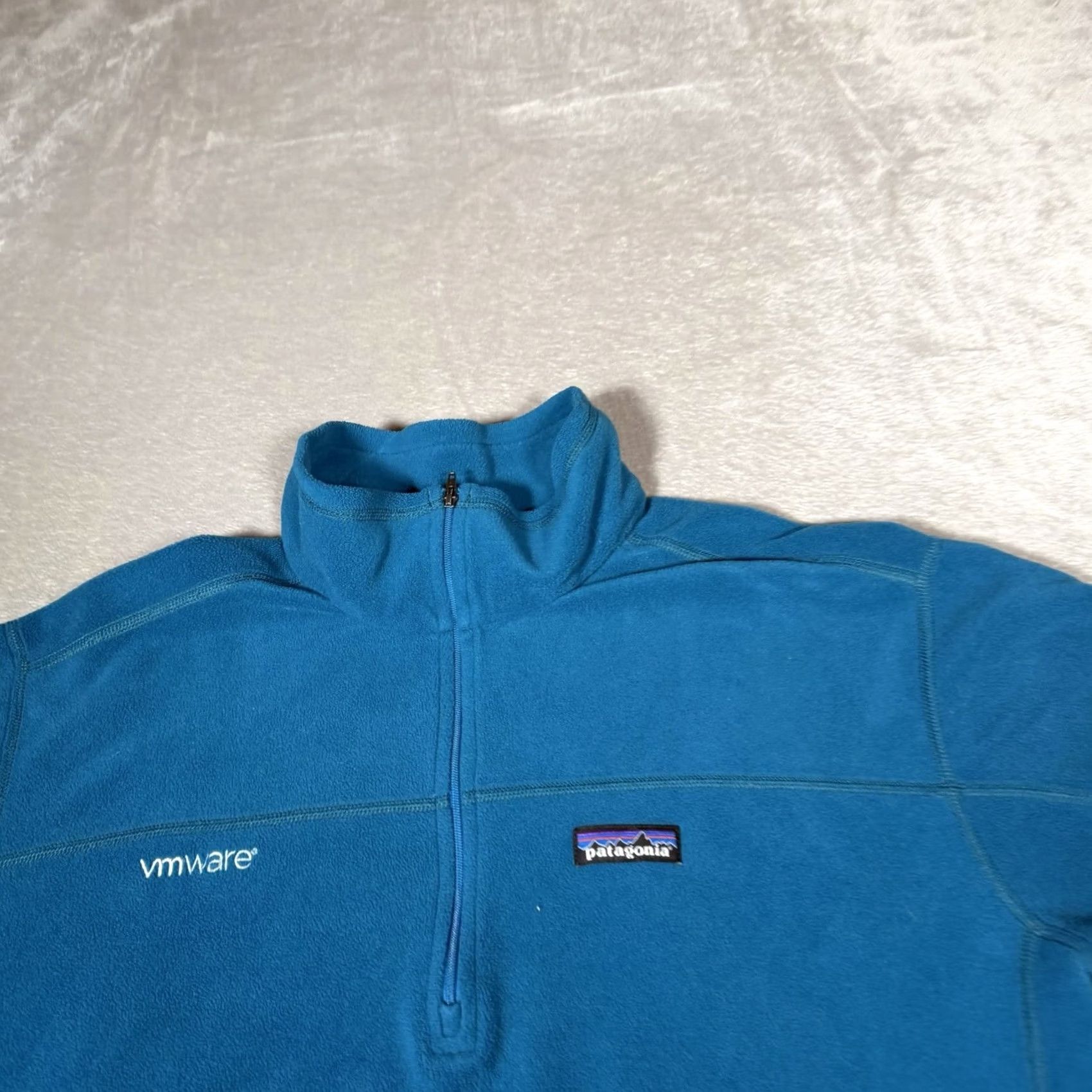 Patagonia Patagonia Jacket Mens Large Blue Fleece 1/4 Zip Pullover Outdoor Hiking Casual Travel Regular Climate Size US L / EU 52-54 / 3 - 3 Thumbnail