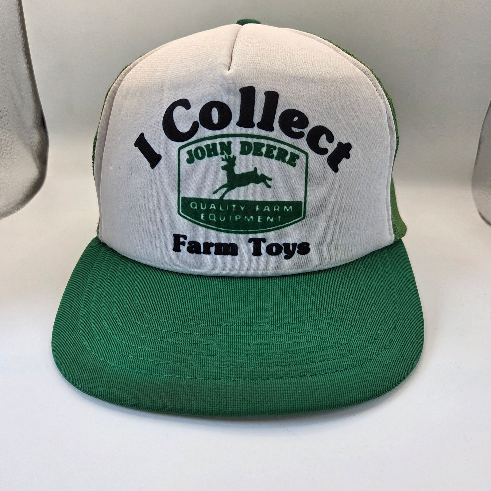 John Deere John Deere Farm Toys Trucker Hat Vintage Texas Tops Size ONE SIZE - 1 Thumbnail