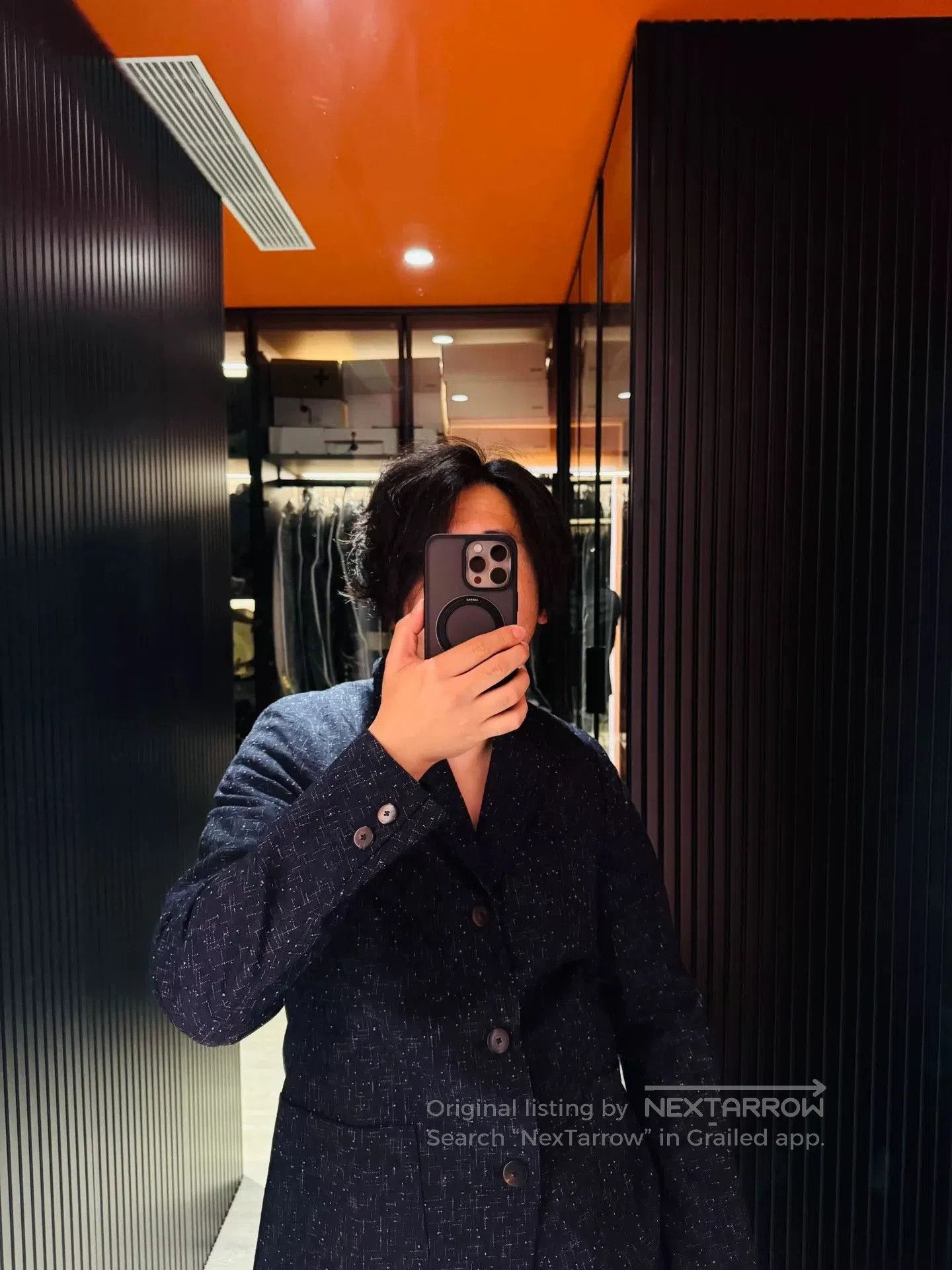 Visvim visvim hopiland blazer in navy wool. Size US M / EU 48-50 / 2 - 9 Thumbnail