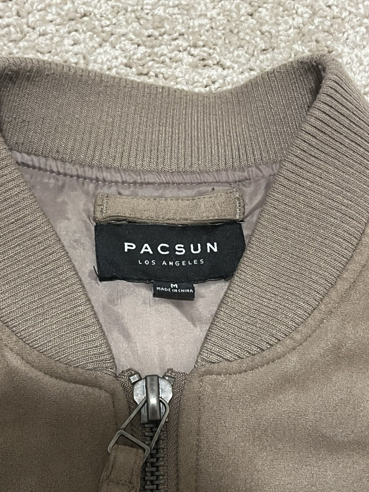 Pacsun Pacsun Suede Bombers Jacket Size US M / EU 48-50 / 2 - 2 Thumbnail