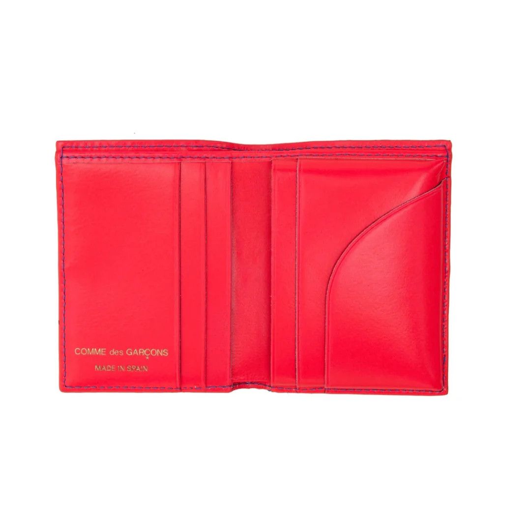 Comme des Garcons Comme des Garçons Fluo Squares Wallet in Pink/Blue Size ONE SIZE - 4 Thumbnail